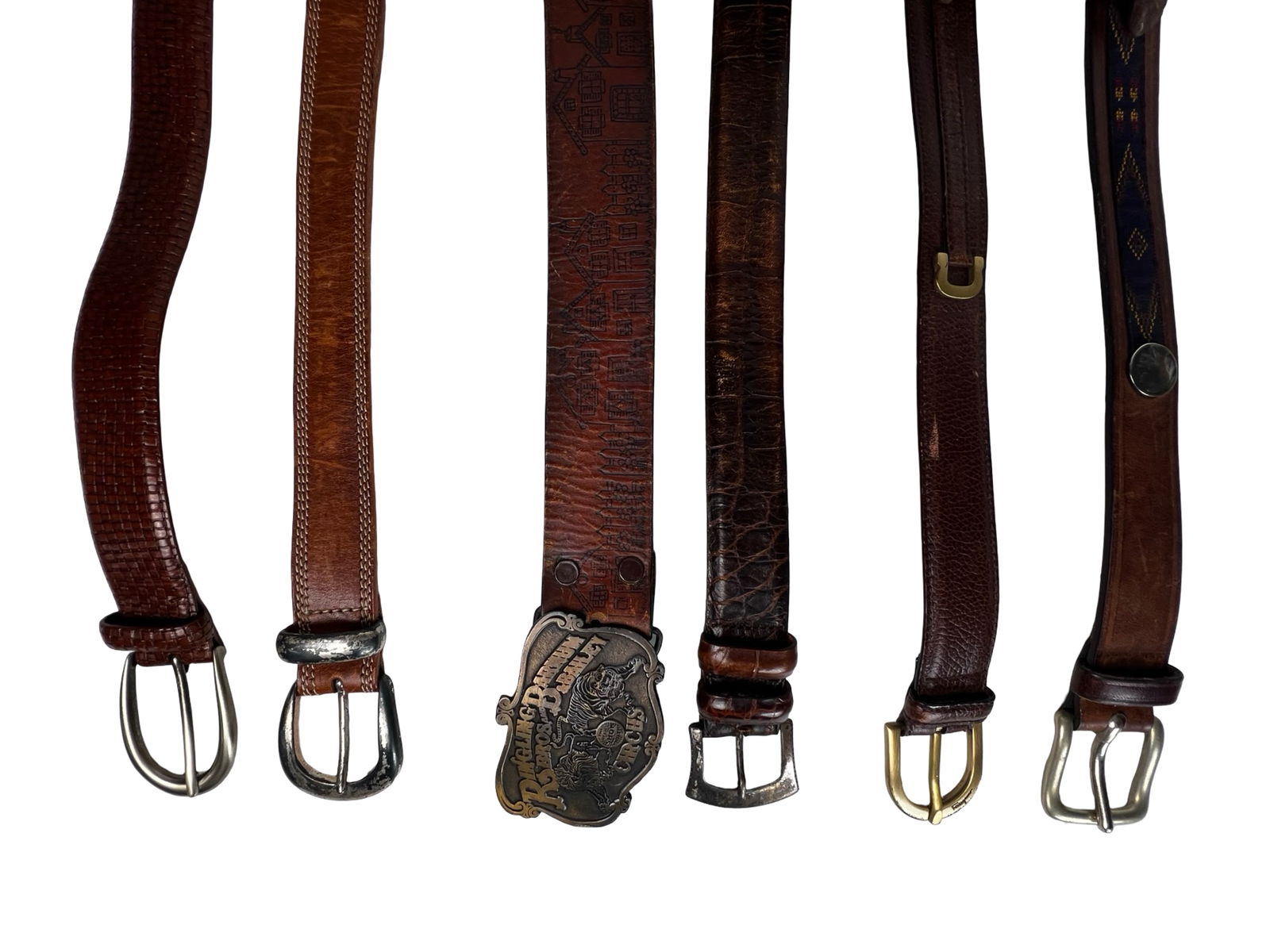 Men's Designer Leather Belts- Salvatore Ferragamo, (1 of 9)