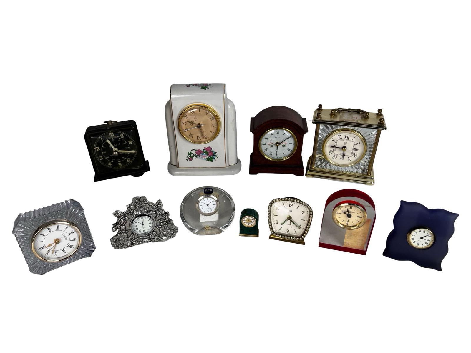 Assortment of Vintage Tabletop & Mantel Clocks (1 of 4)