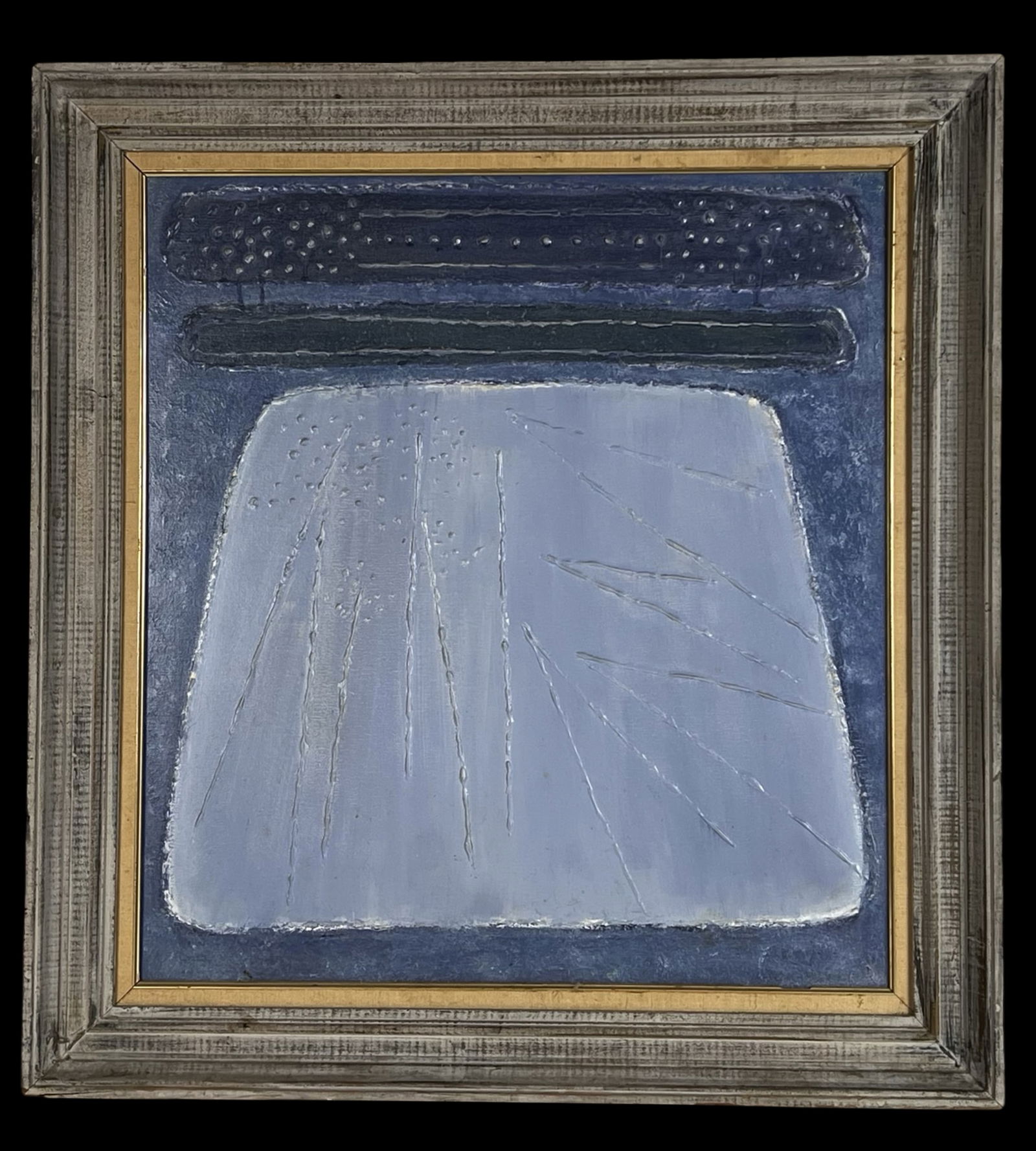 Sherlock- 1971 Abstract Expressionist Oil Painting (1 of 3)