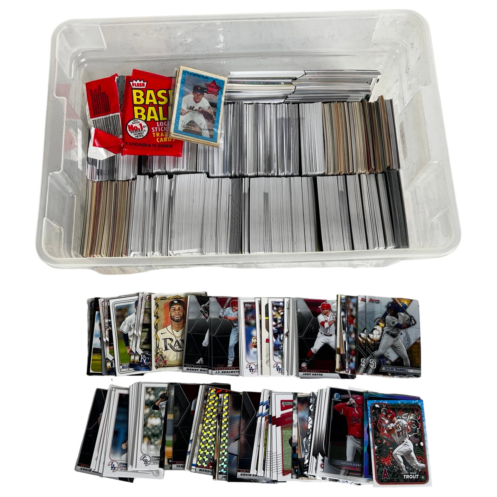 Large Unsearched Collection of Baseball Cards (1 of 4)