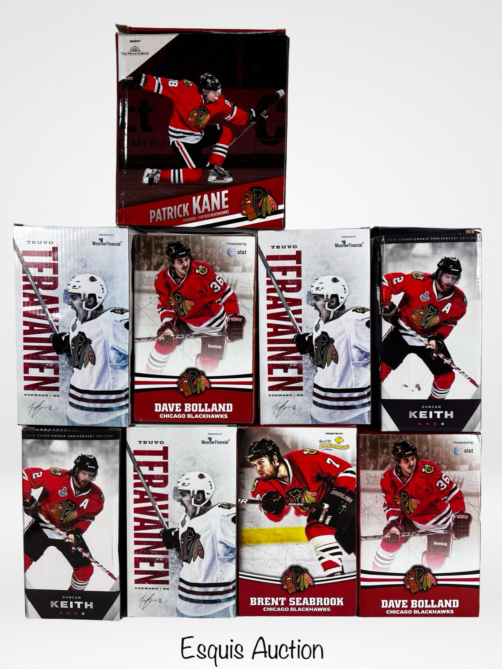 Chicago Blackhawks Hockey Players Bobbleheads (1 of 1)