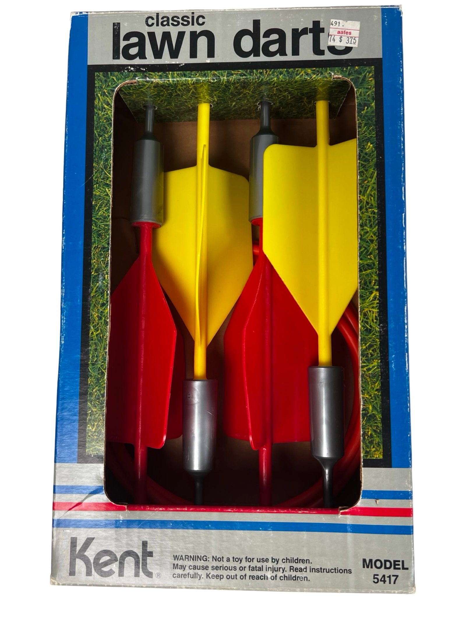 Vintage Kent "Jarts" Classic Lawn Darts Set- Mint (1 of 3)
