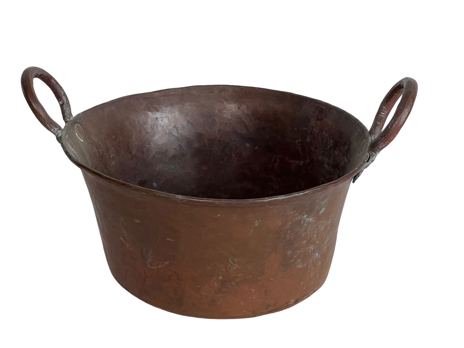 Antique Hand-Hammered Copper Cauldrons and Pots - 2