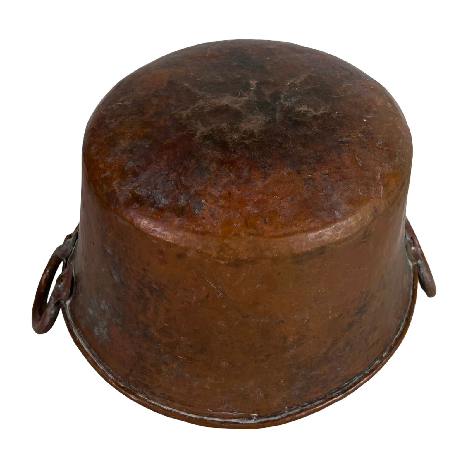 Antique Hand-Hammered Copper Cauldrons and Pots - 4