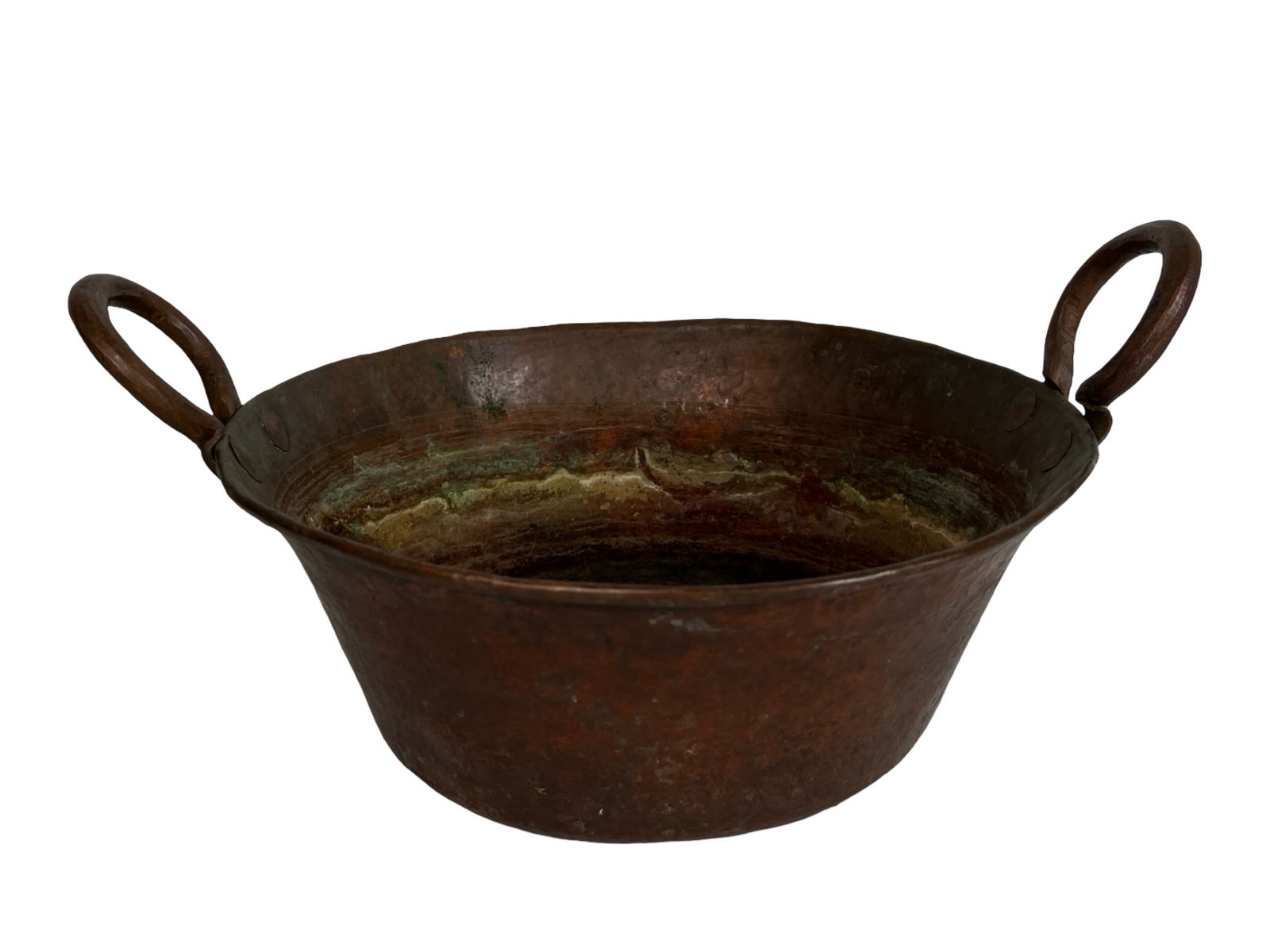 Antique Hand-Hammered Copper Cauldrons and Pots - 6