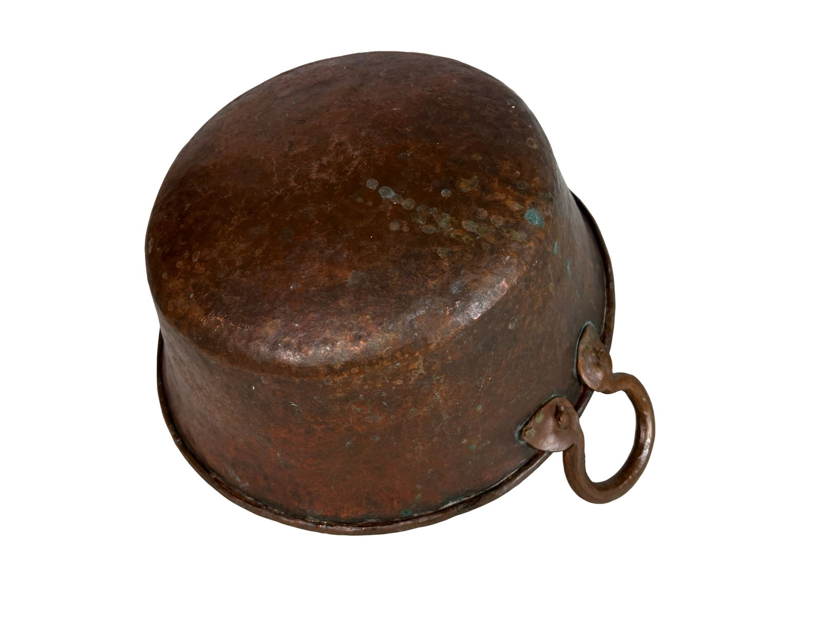 Antique Hand-Hammered Copper Cauldrons and Pots - 8