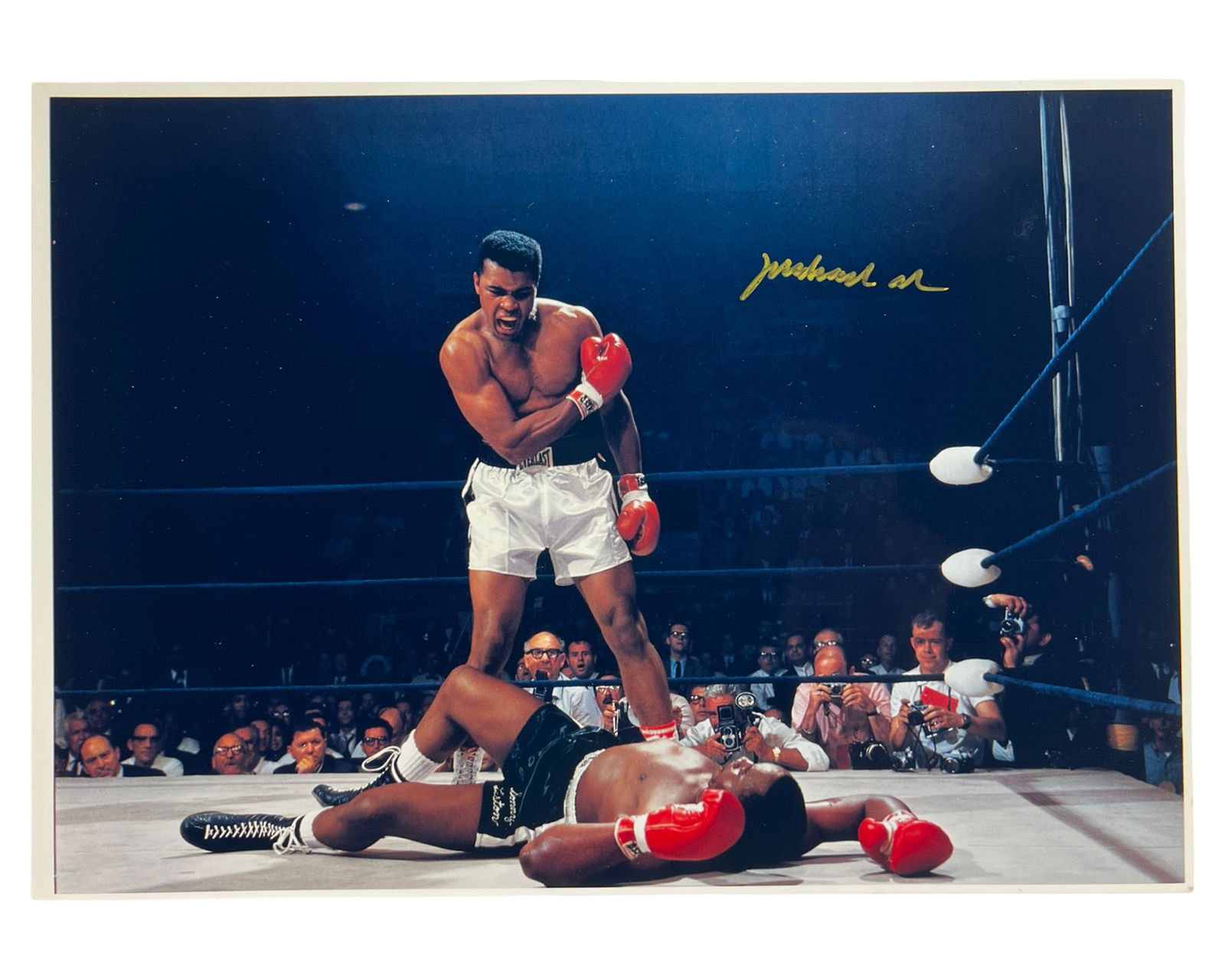 Muhammad Ali Autographed Action Photograph (1 of 2)