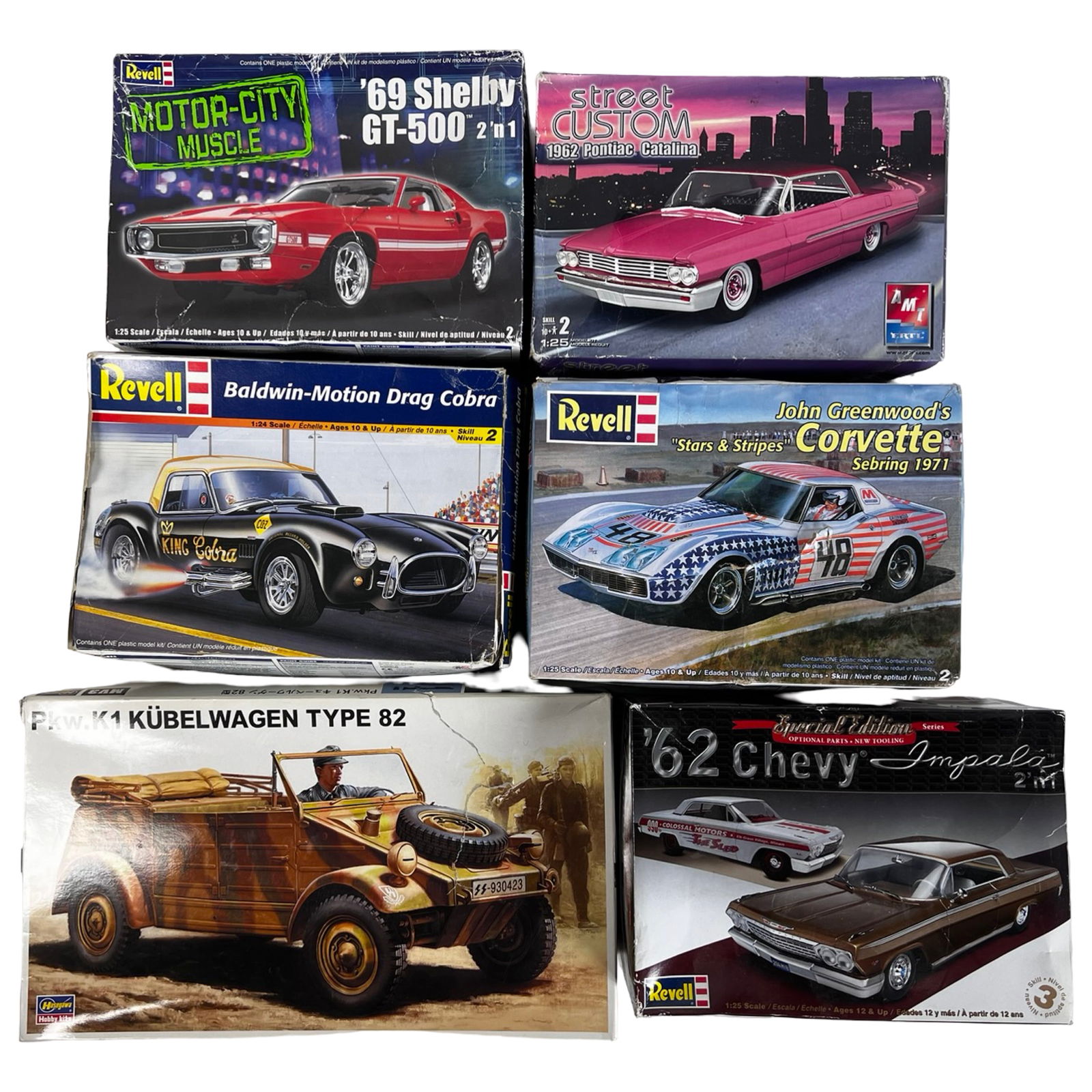 Plastic Car & Military Vehicle Plastic Model Kits (1 of 4)