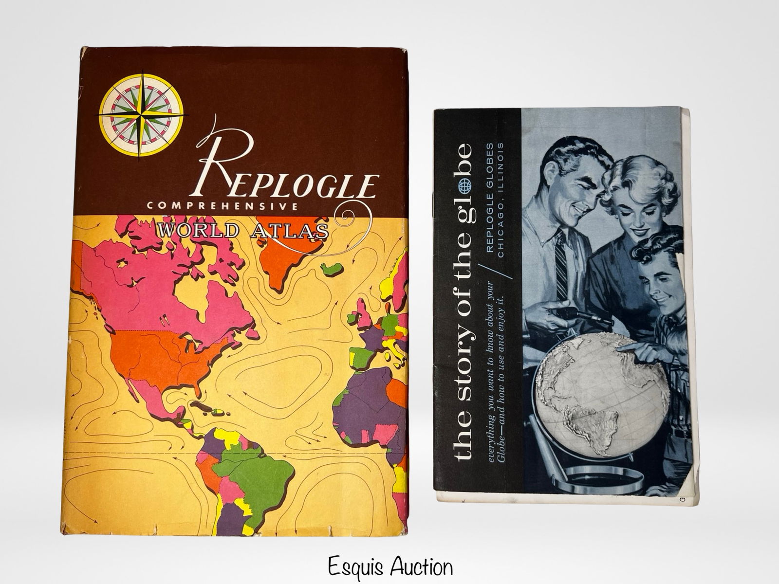 Vintage Replogle Starlight Illuminated World Globe - 5