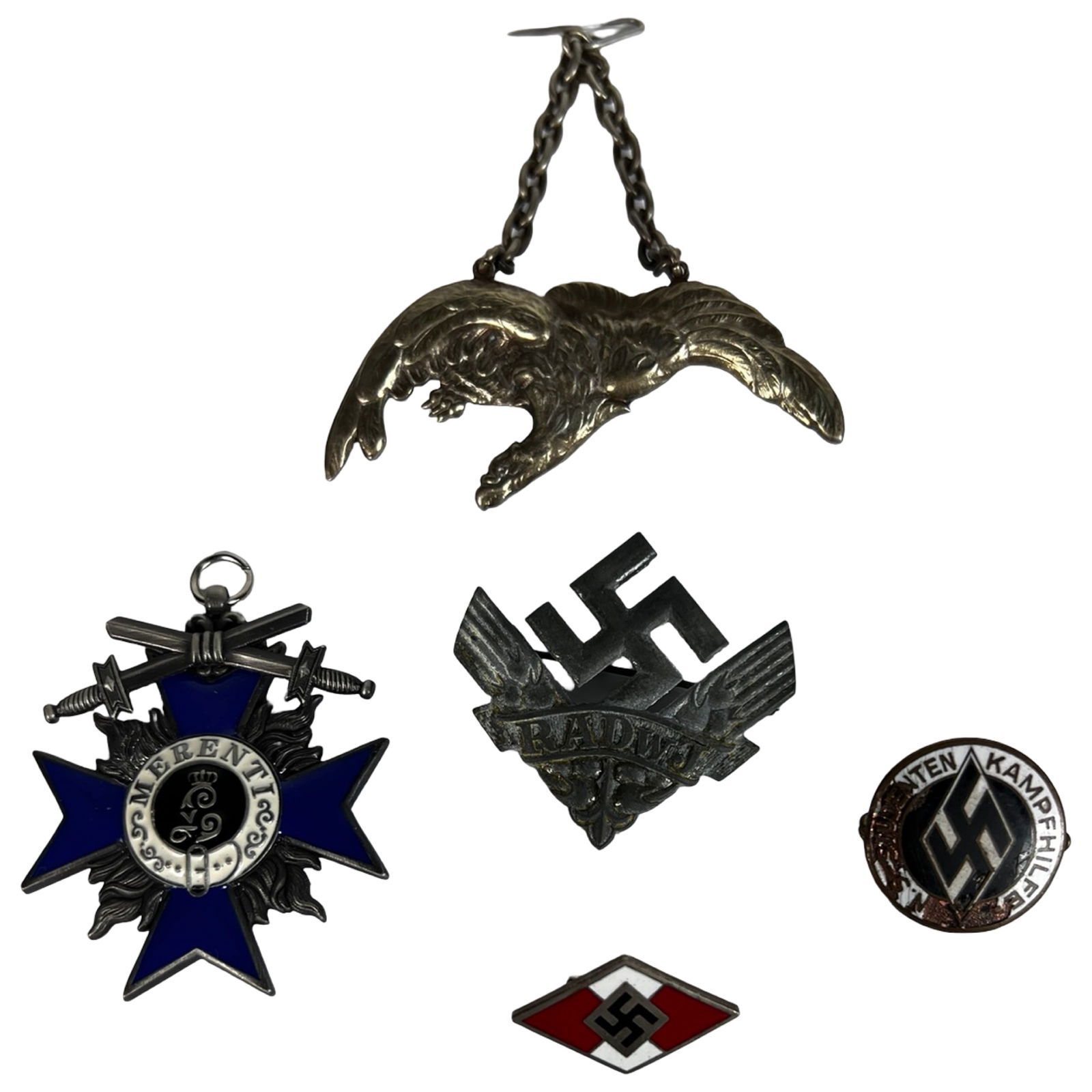 World War II-Era European Badges and Insignia (1 of 7)
