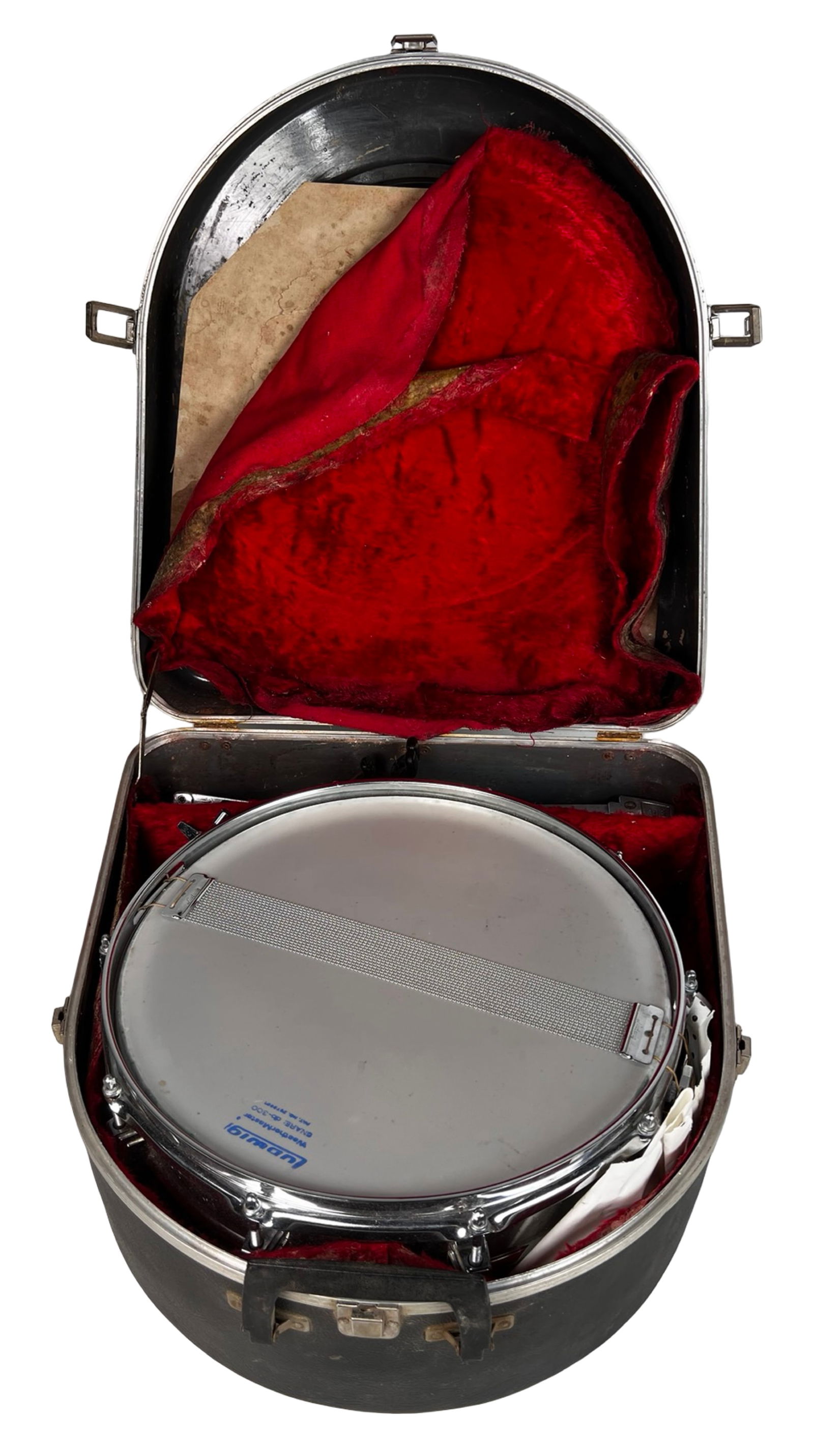 Vintage Ludwig Snare Drum with Case and Stand (1 of 5)