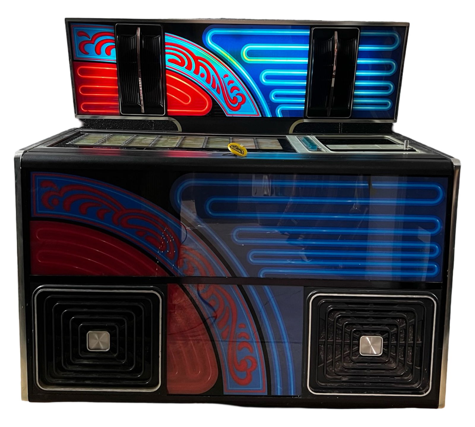 Vintage Rock-Ola Model 464 Vinyl Jukebox 1970s (1 of 13)