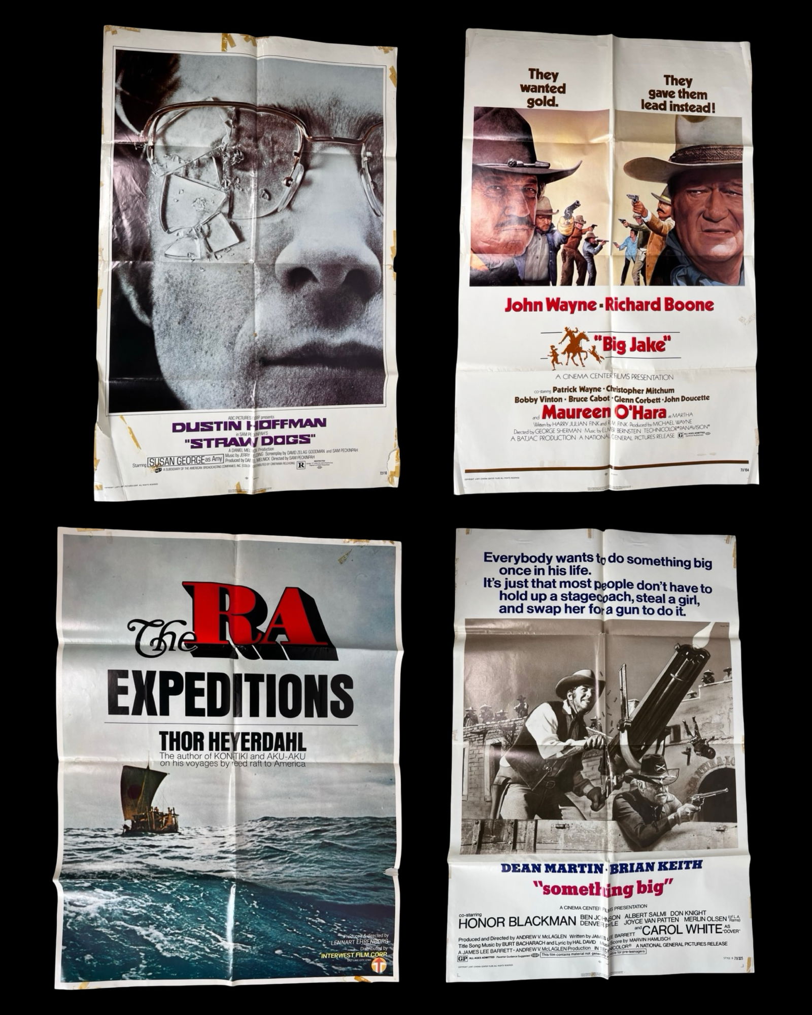 Set of Four Vintage Movie Posters from 1971 (1 of 12)