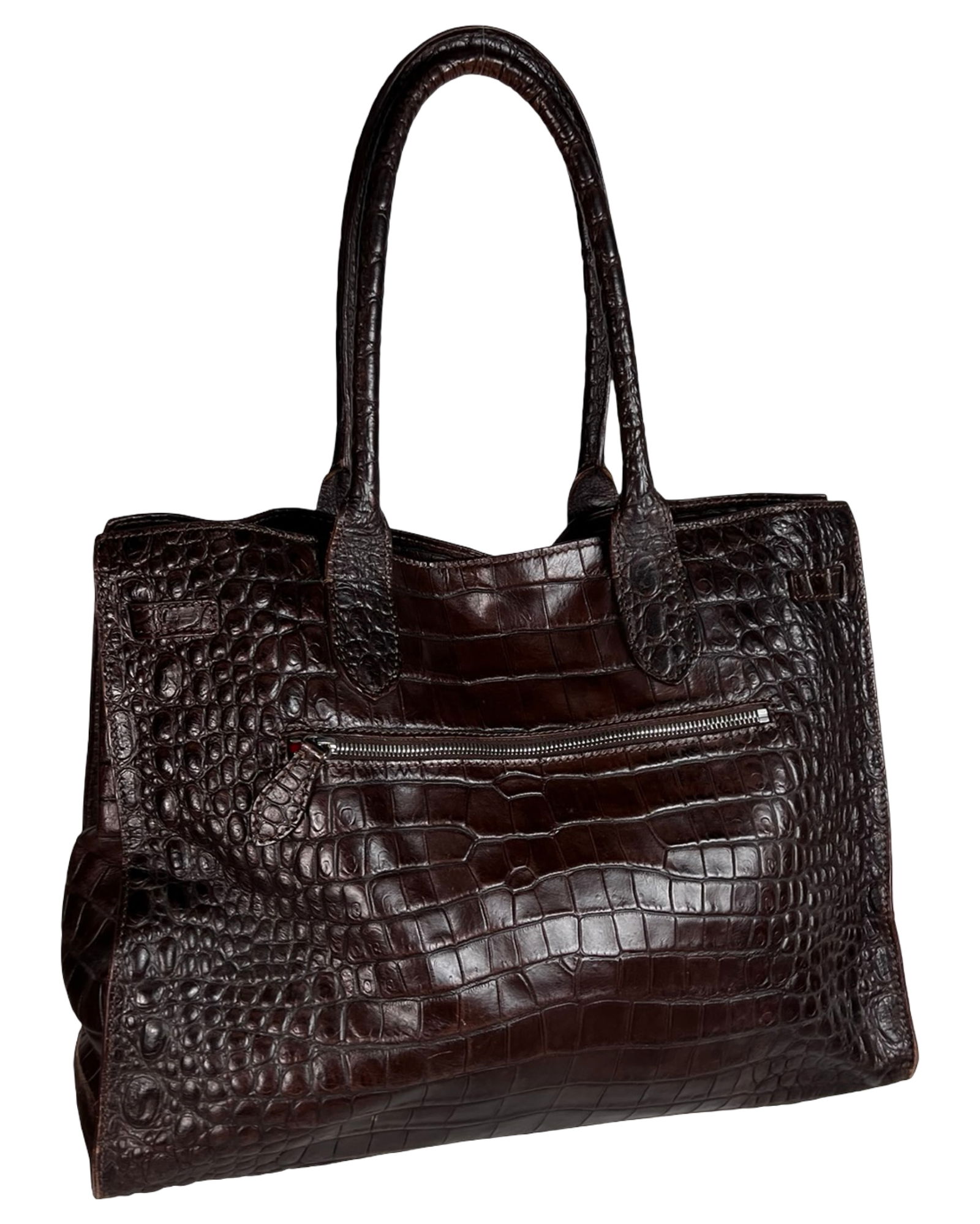 Dooney & Bourke Croco-Embossed Leather Tote Bag (1 of 5)
