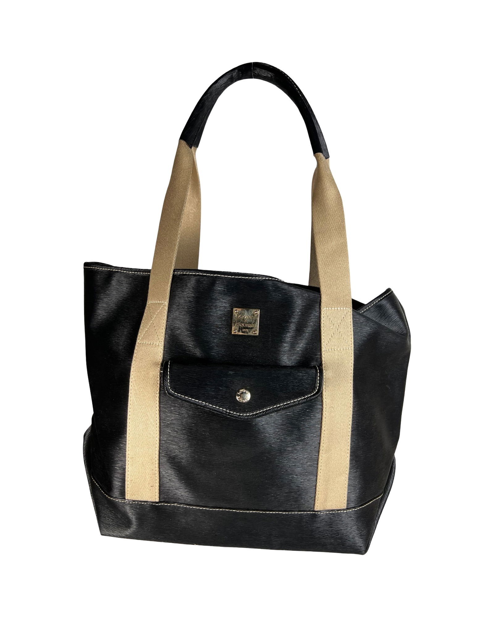 Dooney & Bourke x Ellen DeGeneres Black Tote Bag (1 of 6)