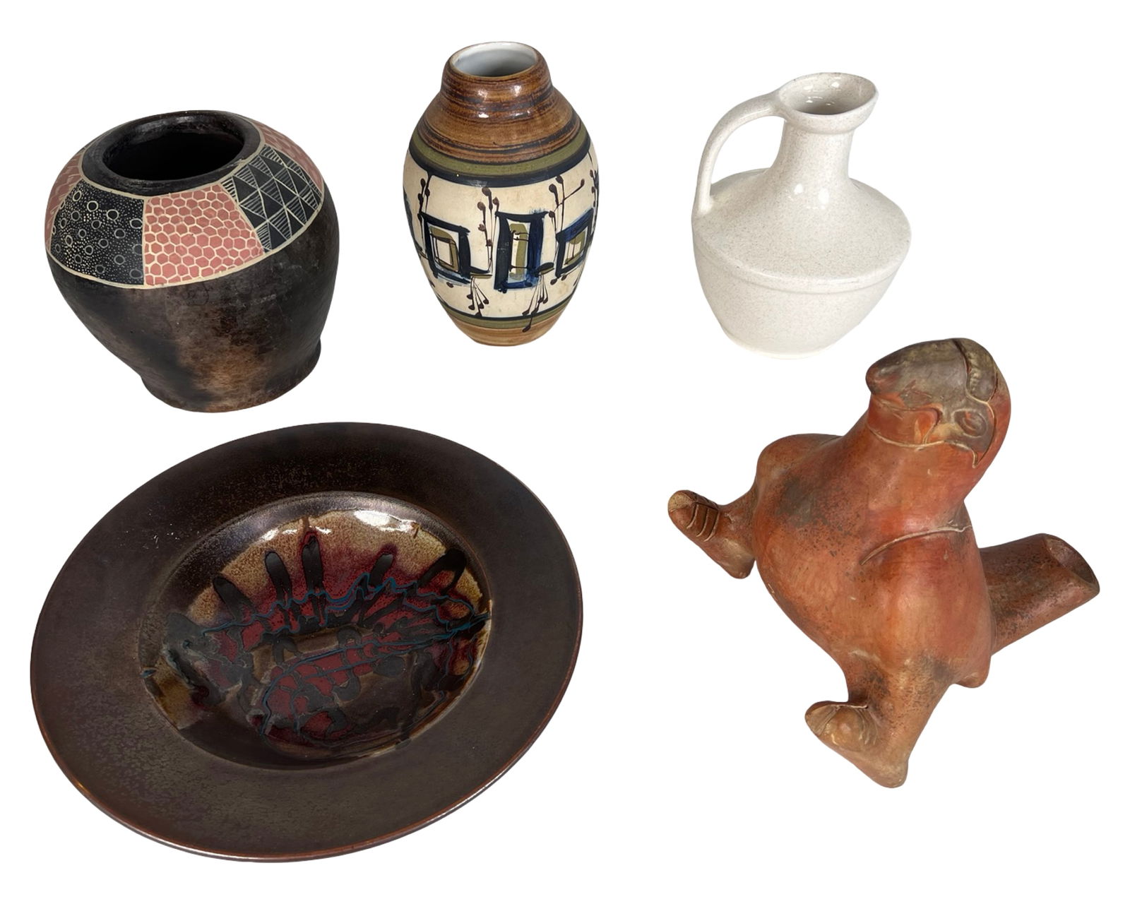 Lot of Studio Art Pottery & Decorative Vessels (1 of 4)