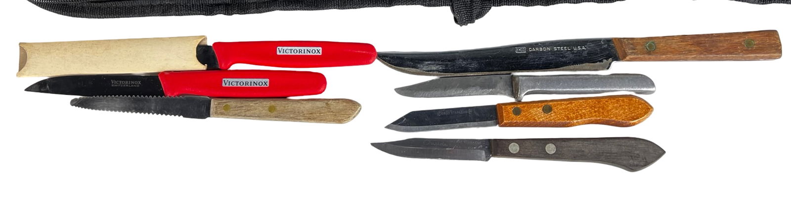 Wusthof Roll-Up Knife Bag with Kitchen Knives - 5