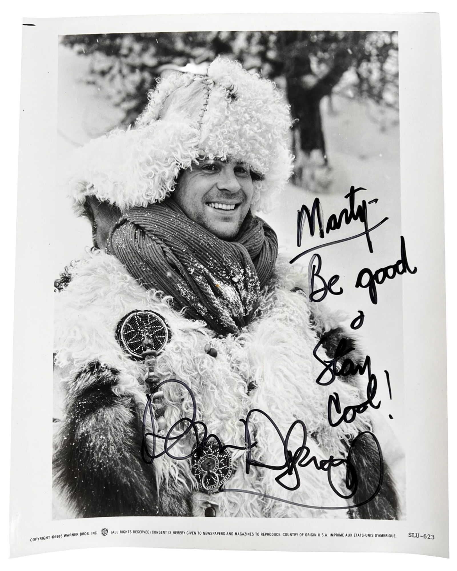Dan Aykroyd Signed "Spies Like Us" Promo Photo (1 of 2)