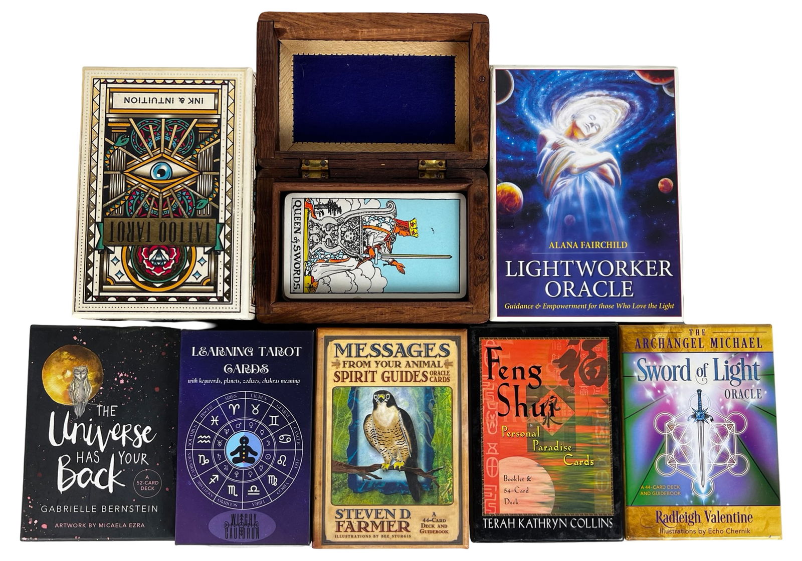 Assortment of Tarot & Oracle Card Decks (1 of 2)
