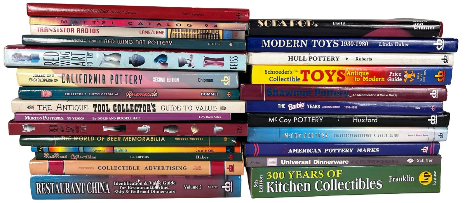Collector Reference Books - Pottery, Toys, China, (1 of 1)