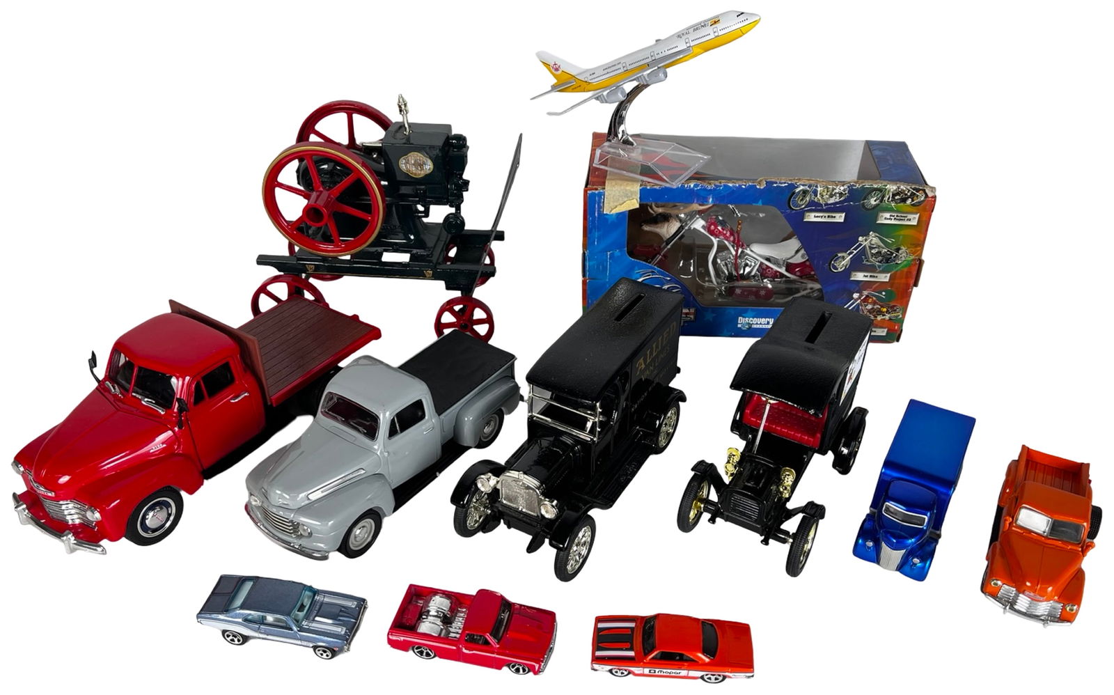 Collection of Die-Cast Model Cars, Trucks, Airplan (1 of 3)