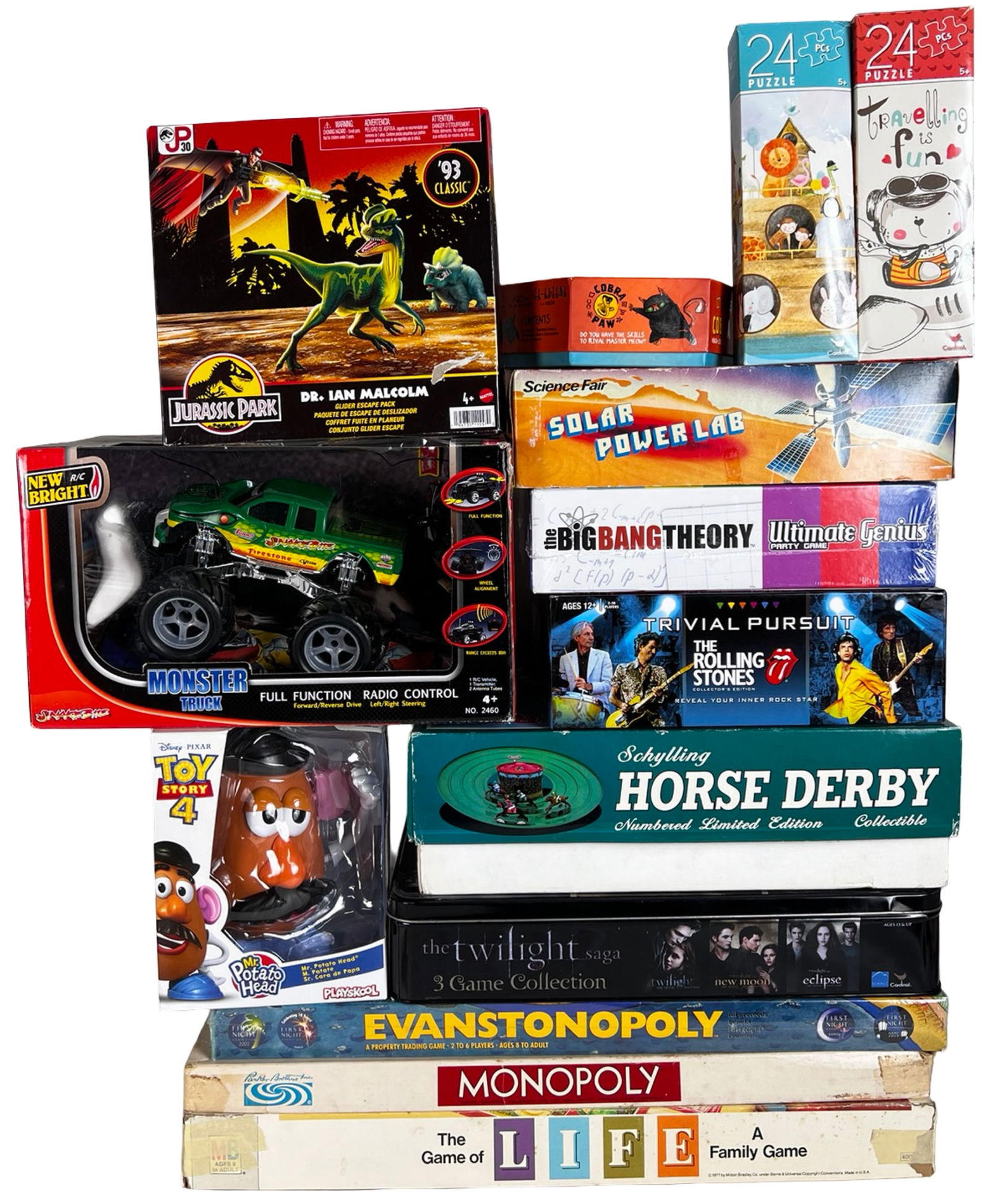 Lot of Vintage and Modern Board Games & Toys (1 of 5)