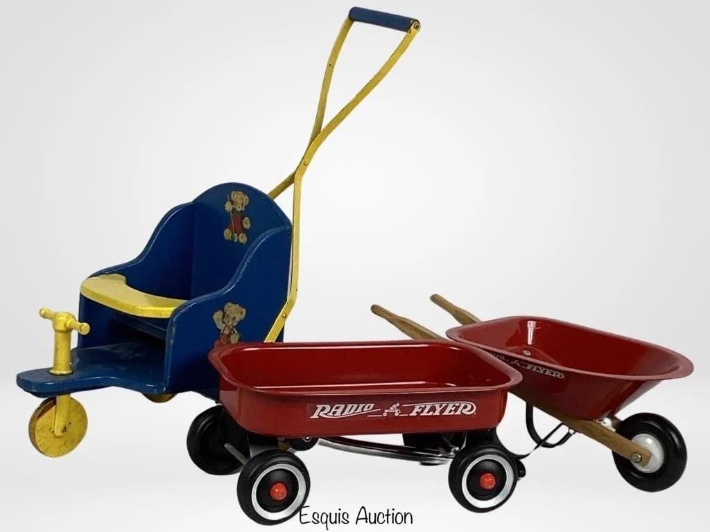 Vintage Radio Flyer Doll Wagons for American Girl (1 of 2)