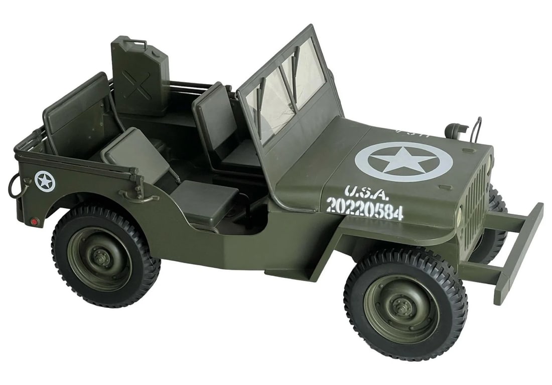 1/6 Military Willys Jeep for 12" Action Figures (1 of 6)