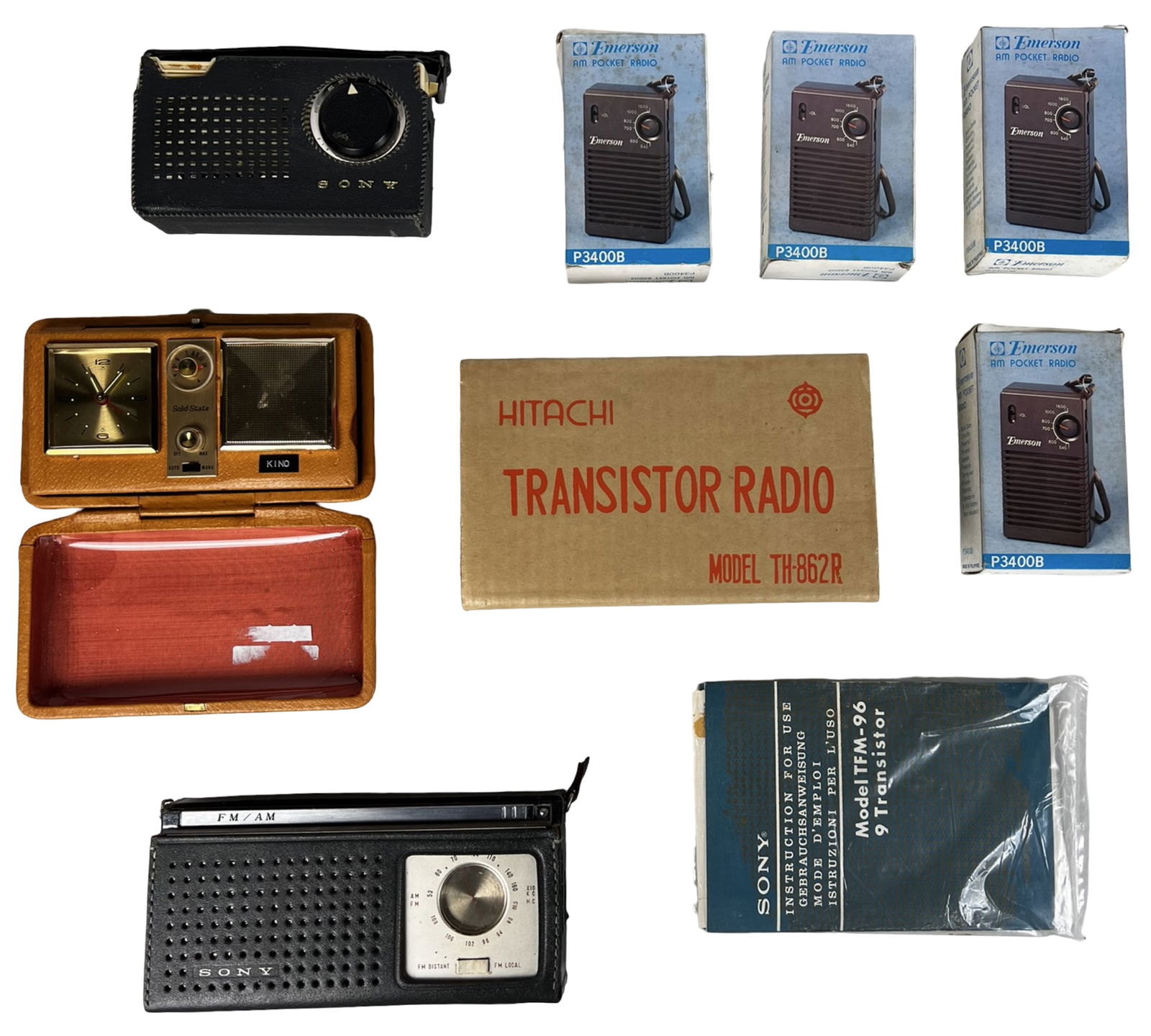 Collection of Vintage Transistor Radios (1 of 5)