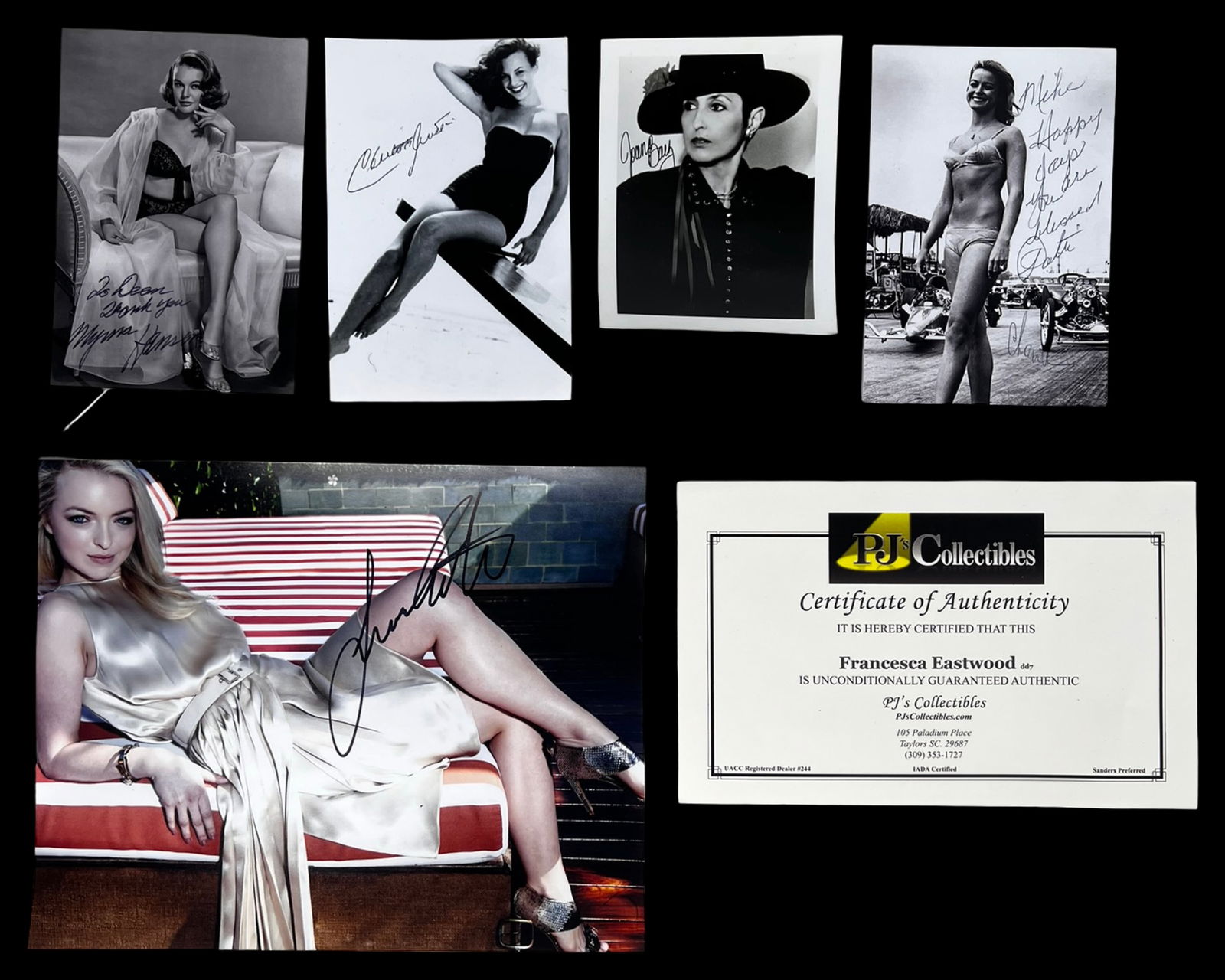 Group of Autographed Celebrity Photographs (1 of 3)