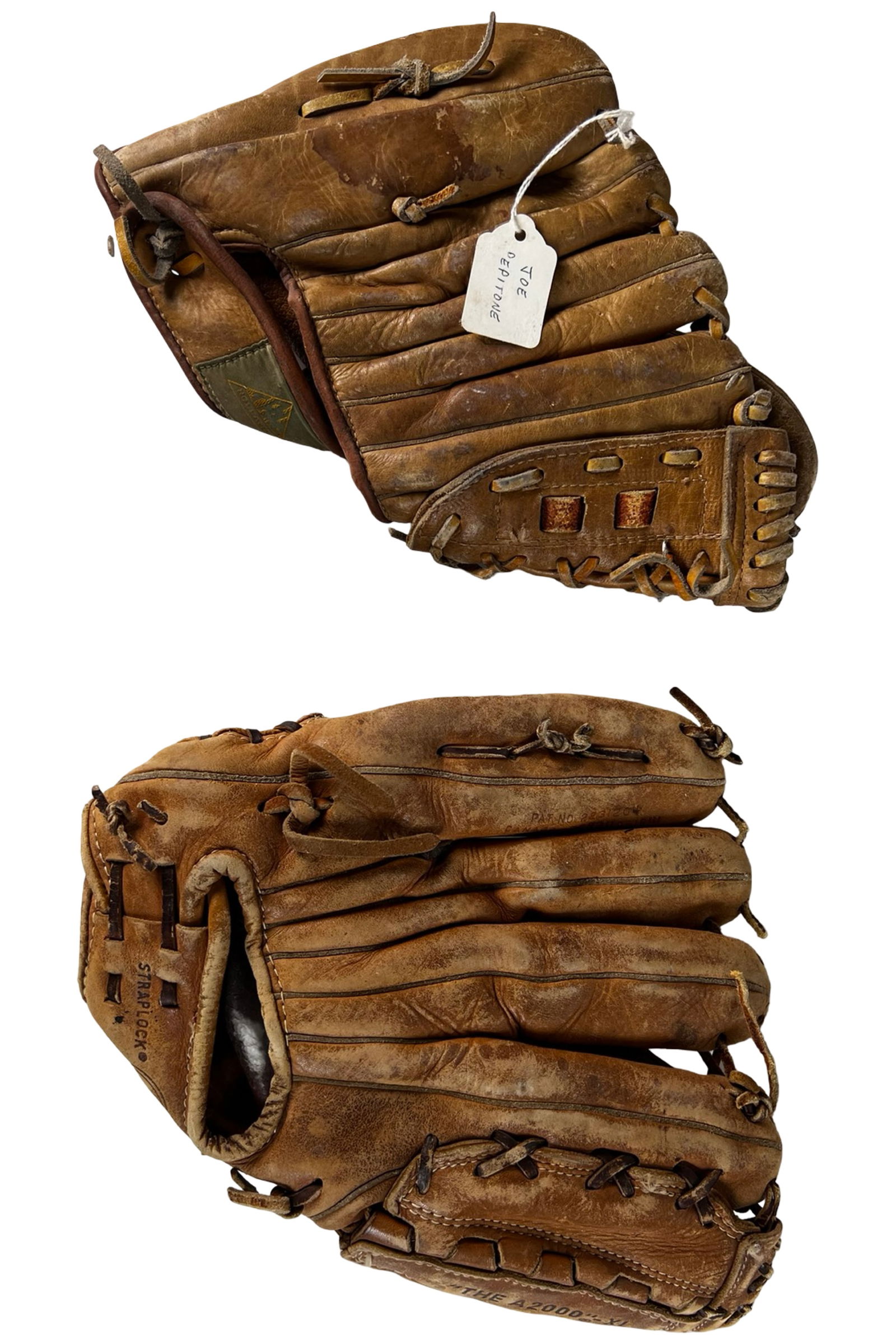 Vintage Pro-Model Baseball Gloves - 3