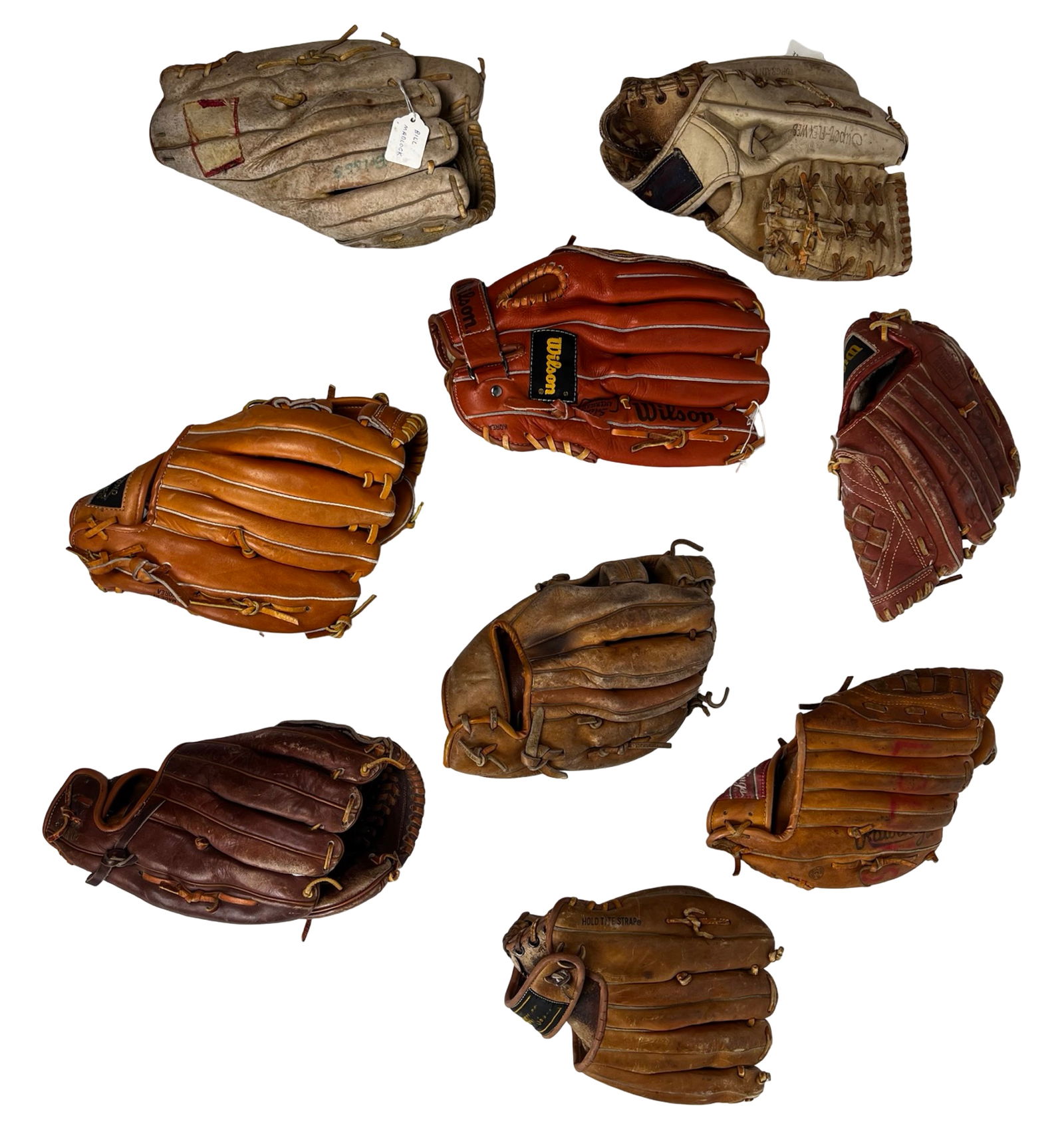 Vintage Wilson & Rawlings Baseball Gloves (1 of 5)