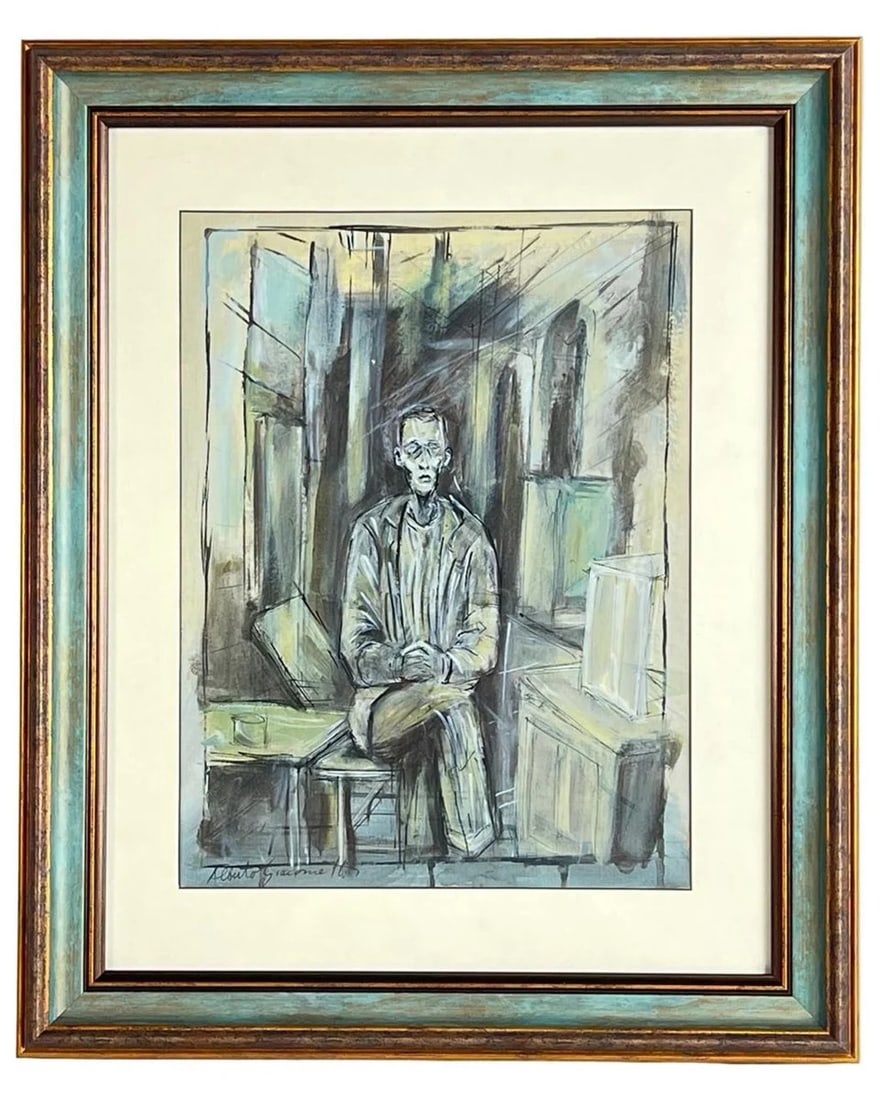 Alberto Giacometti (Manner)- Portrait of a Man (1 of 4)