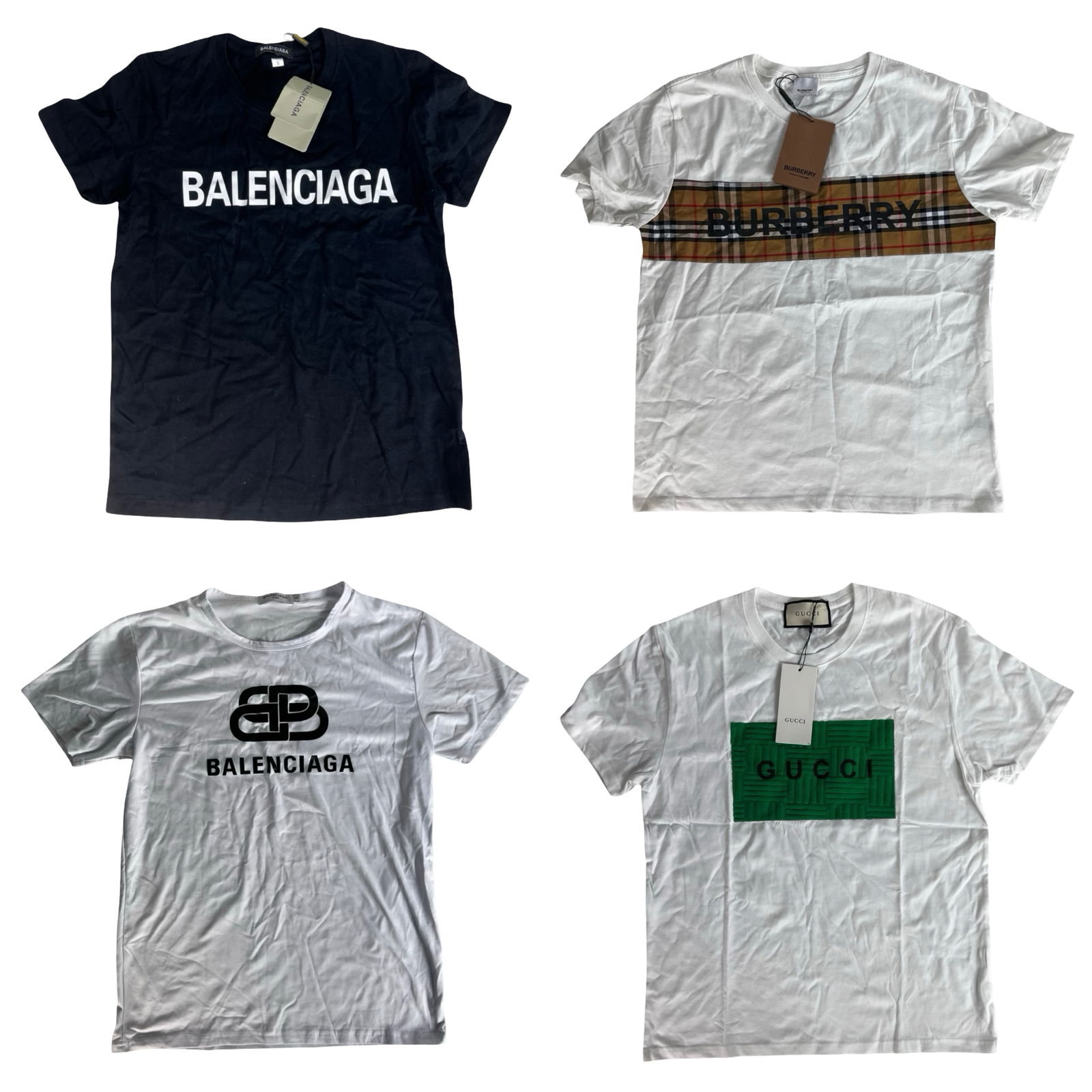 Designer-Inspired Men's Graphic T-Shirt Set- New (1 of 5)