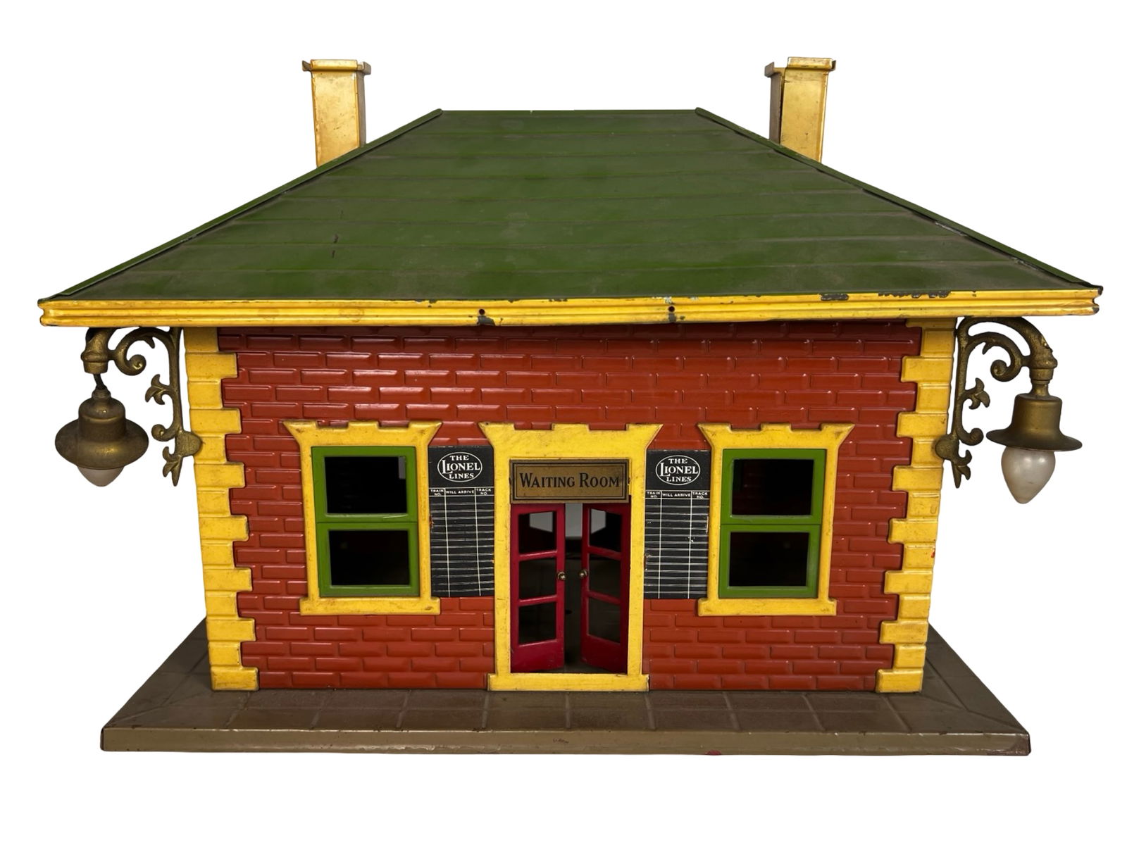 Postwar Lionel No. 124 O Gauge Train Station (1 of 4)