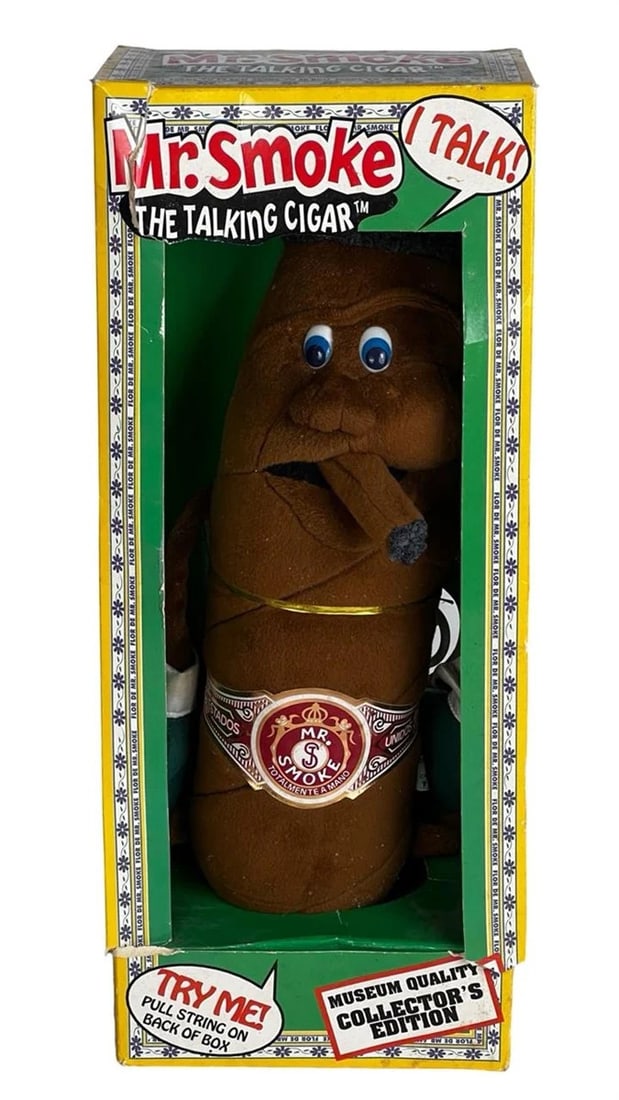 Mr. Smoke Talking Cigar Plush Toy (1 of 3)