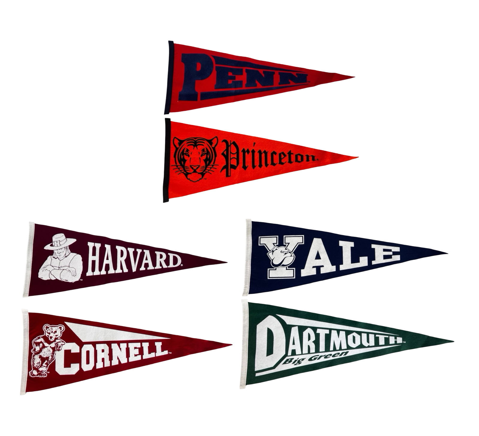 Ivy League Felt Pennants (1 of 4)