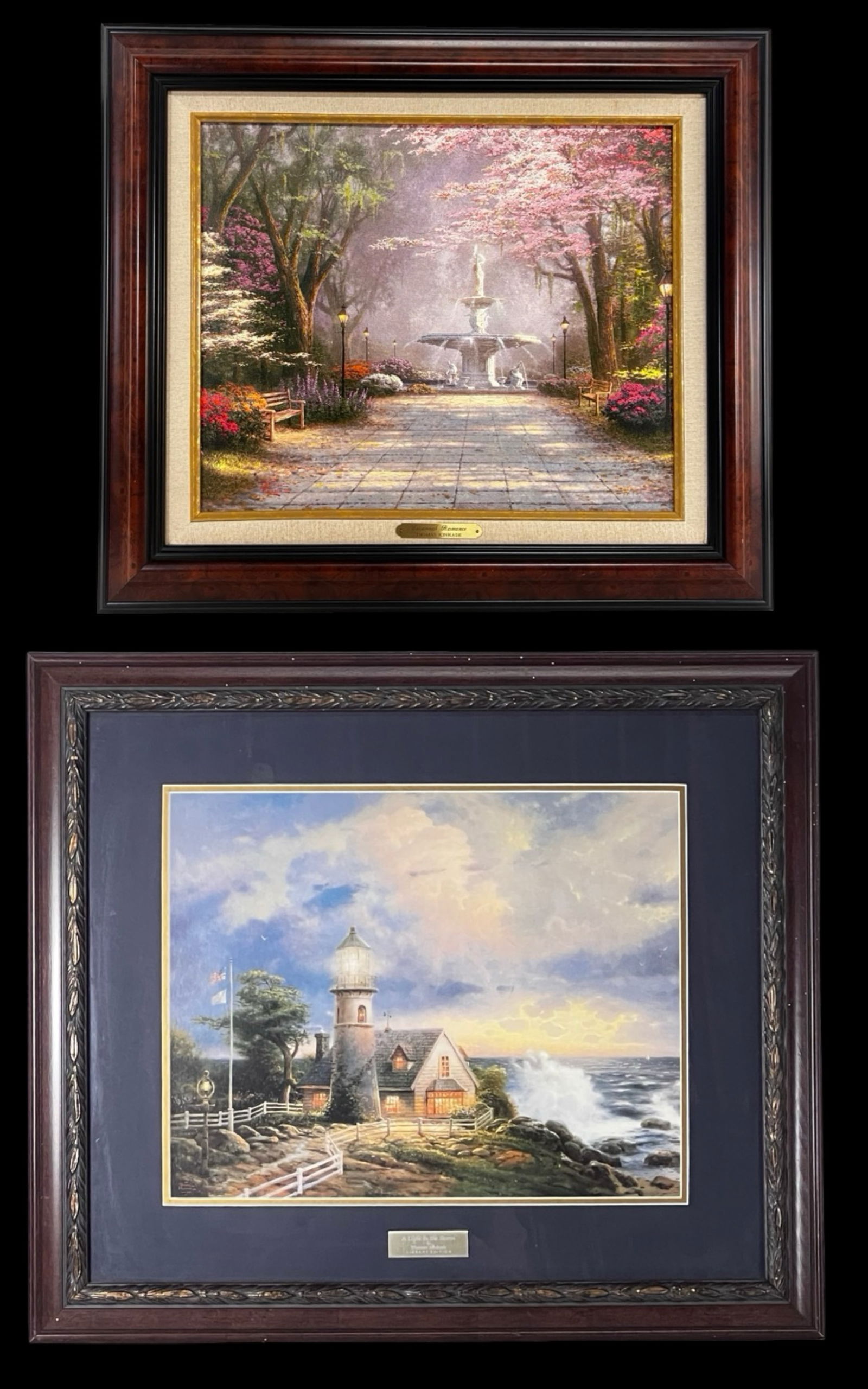 Thomas Kinkade Framed Art- Light in Storm & Savan (1 of 11)