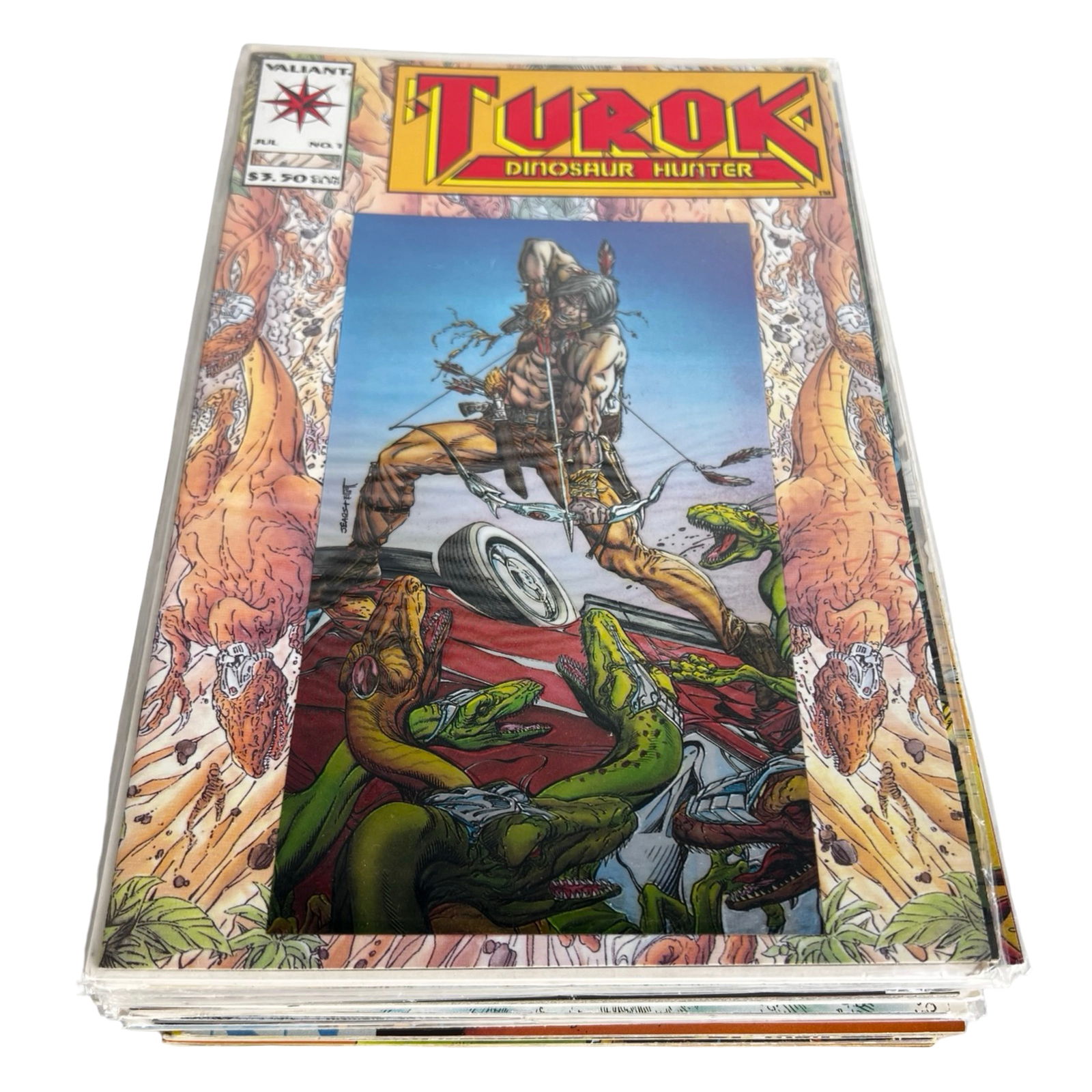 Vintage Turok Dinosaur Hunter Comic Books Set (1 of 3)