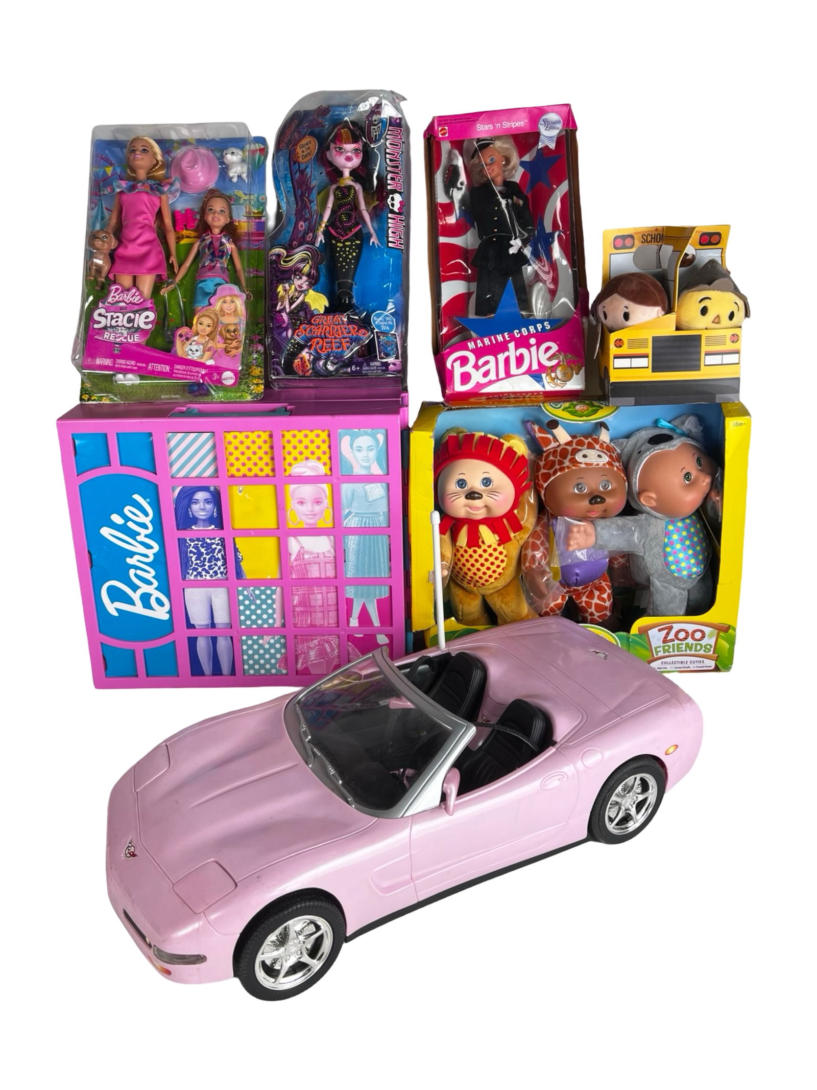 Group of Barbie & Character Dolls with Accessories (1 of 7)