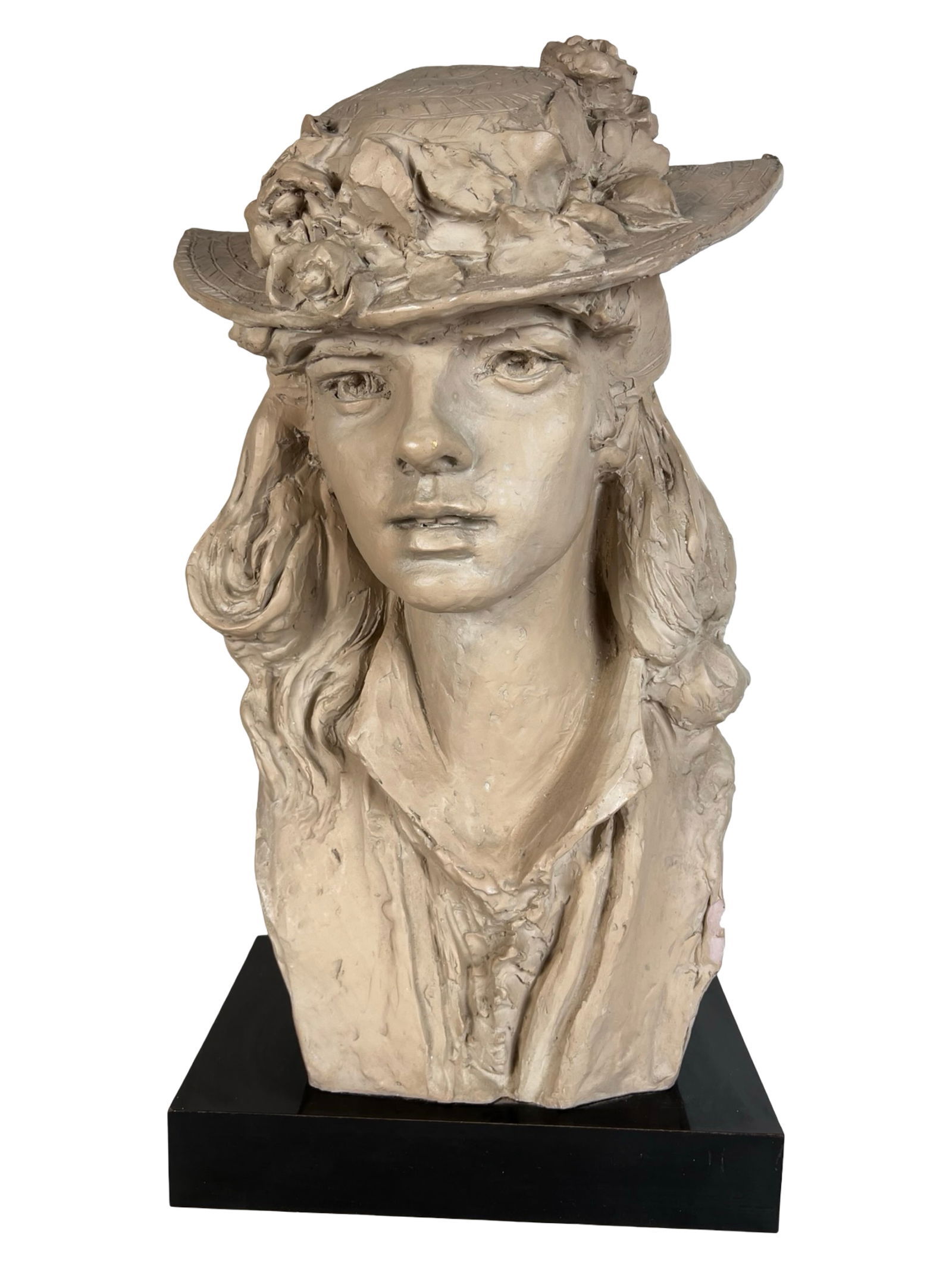 Austin Productions "Lady with Hat" Sculptural Bust (1 of 5)