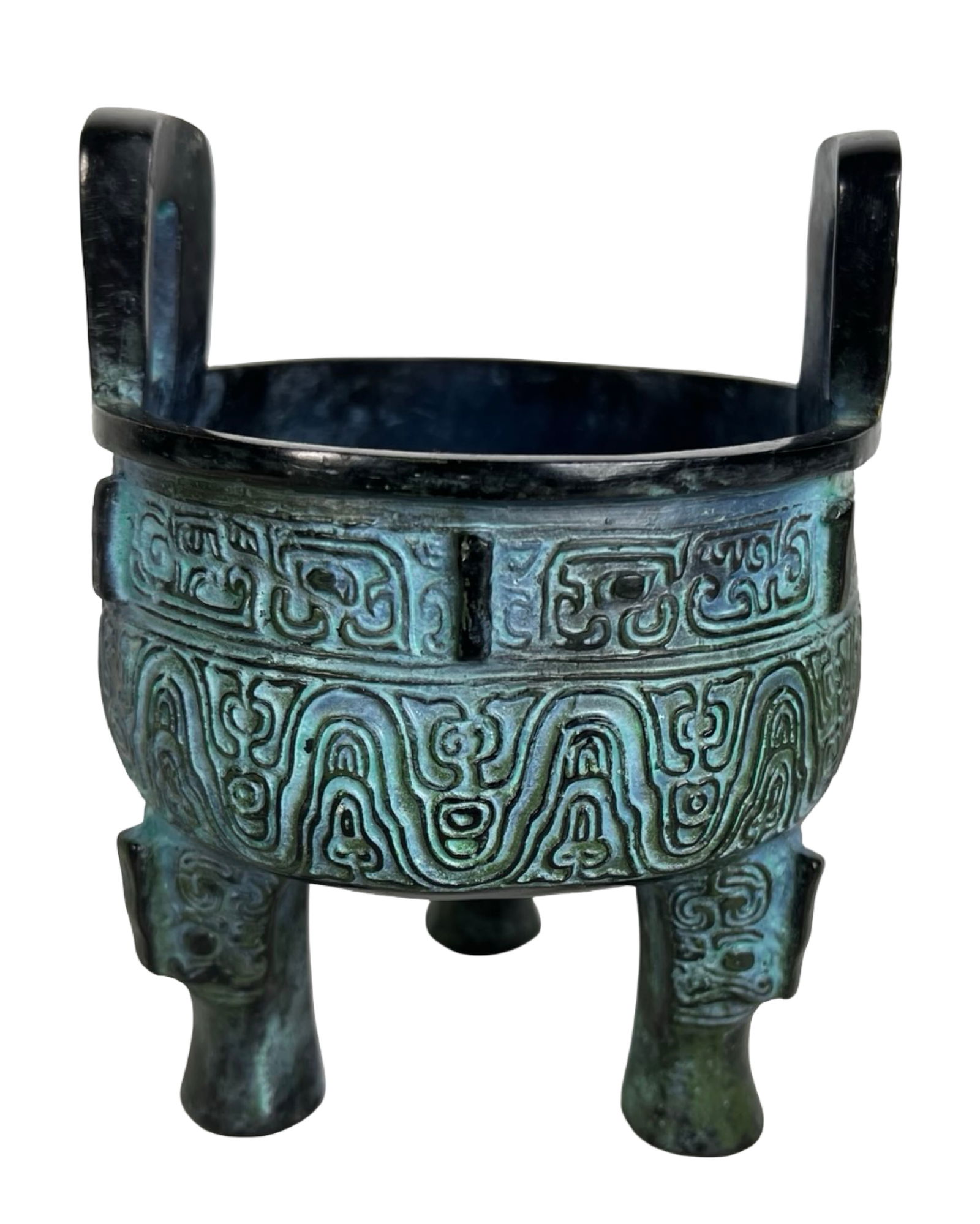 James Mont - Chinese Bronze Ritual Ding Vessel (1 of 4)