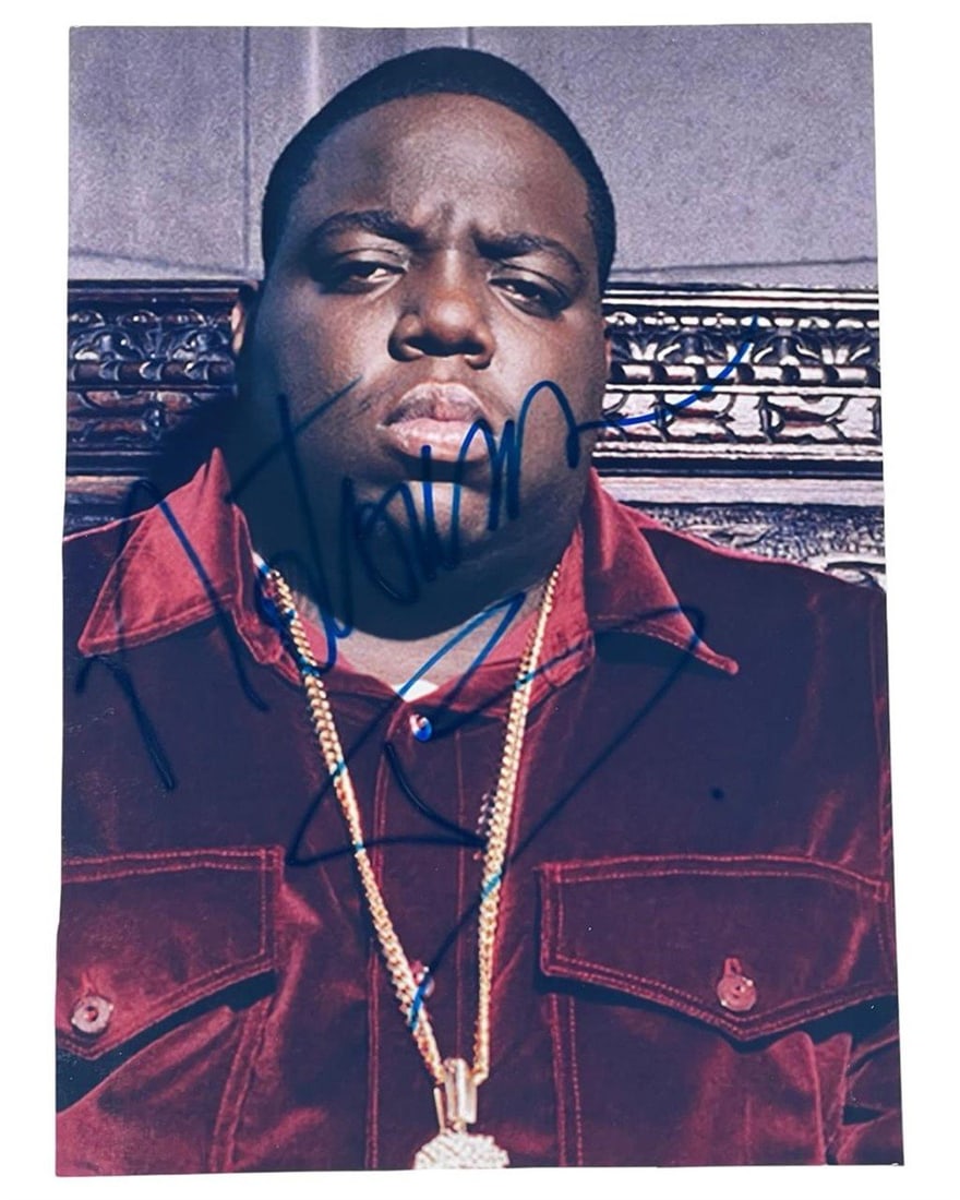 The Notorious B.I.G. Autographed Signed Photograph (1 of 3)