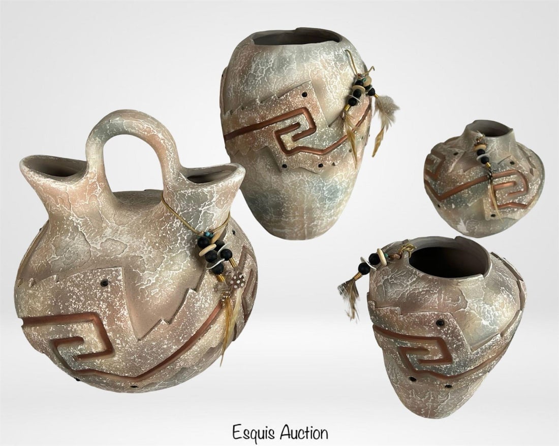 Steven Kaye Signed Native American Pottery (1 of 6)