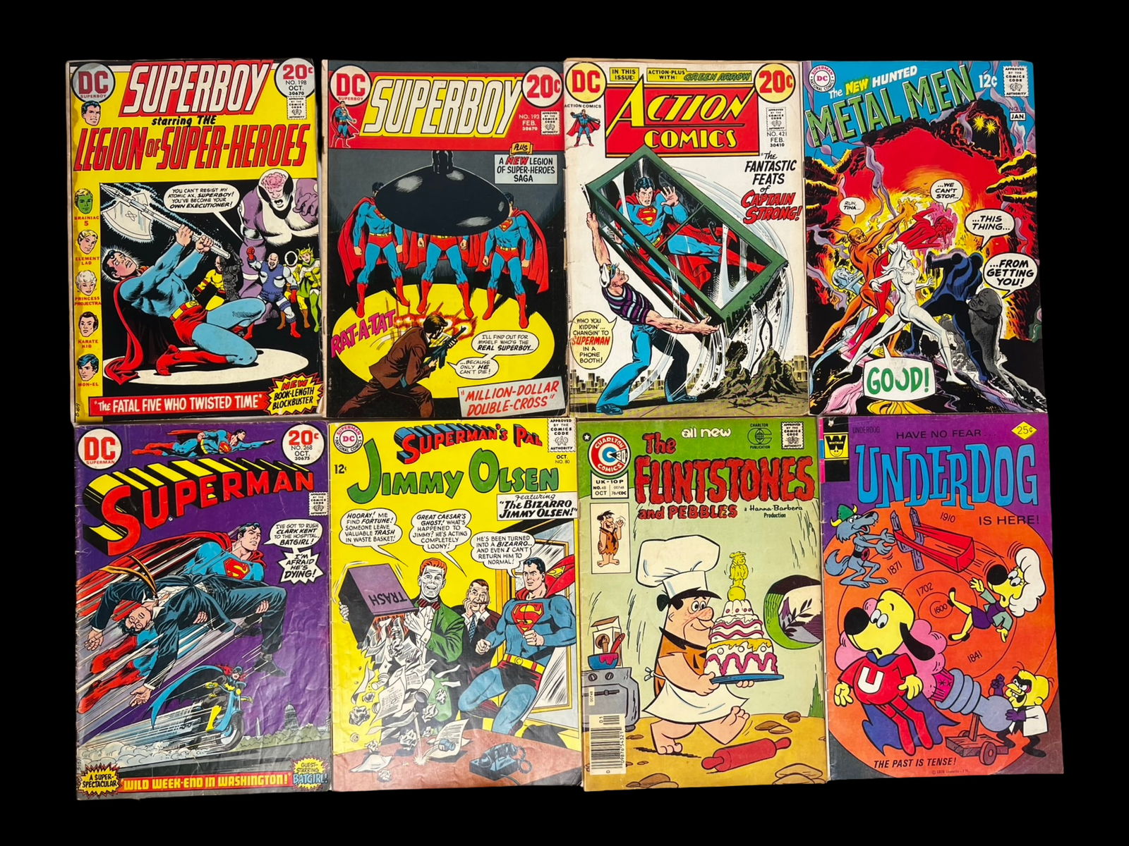 Vintage Comic Book Lot - Superman, Superboy, Actio (1 of 2)