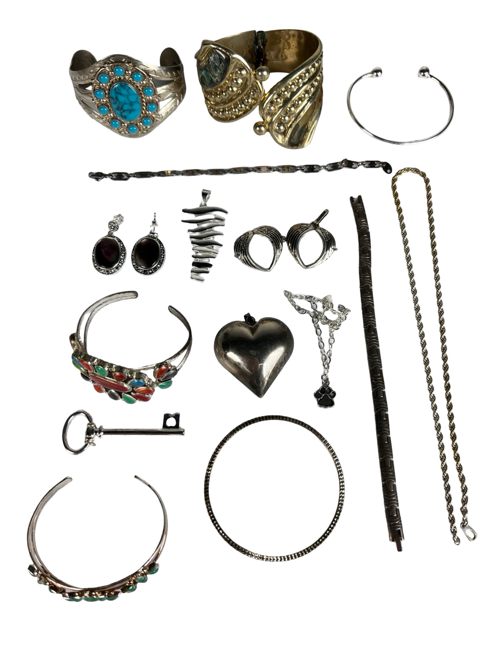 Group of Silver-Tone Jewelry (1 of 3)