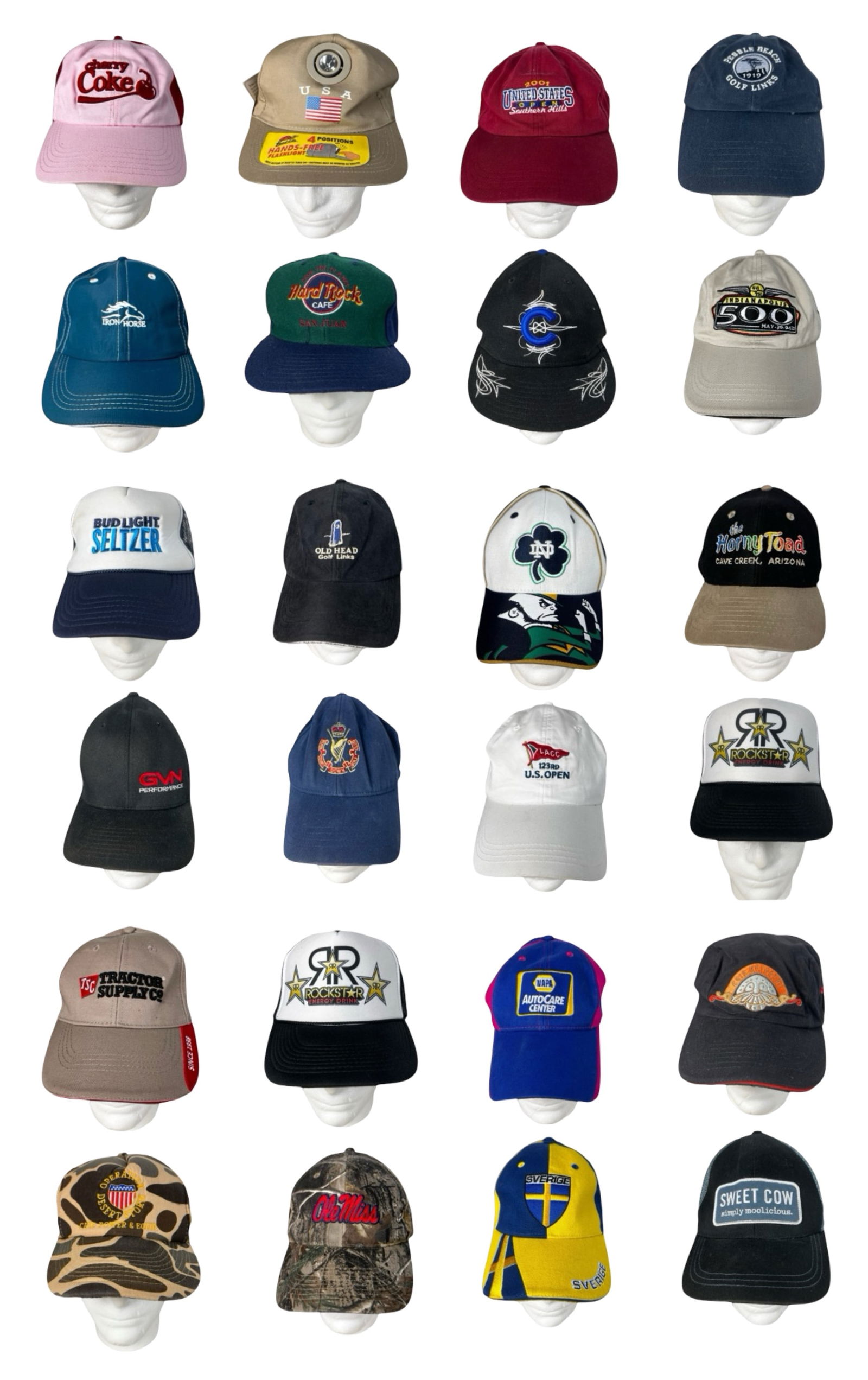 Collection of Logo & Promotional Baseball Caps (1 of 7)