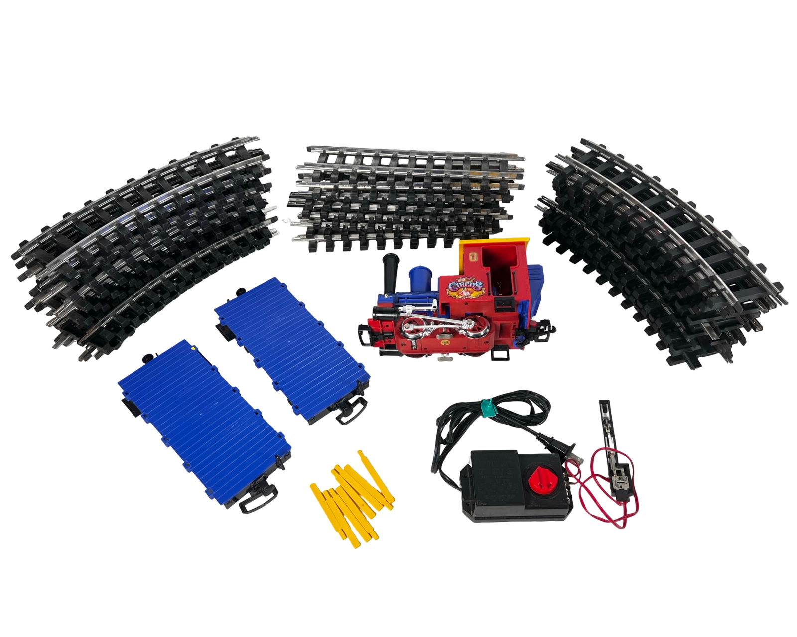 Two G-Scale Train Sets with Track- LGB Circus - 4