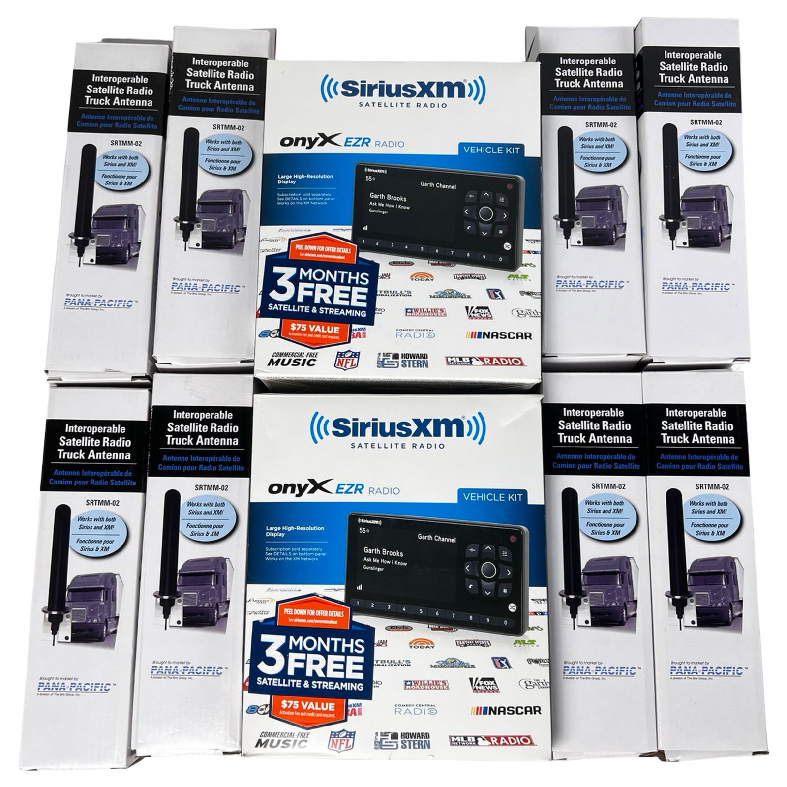 SiriusXM Onyx Satellite Radio & Truck Antennas (1 of 3)