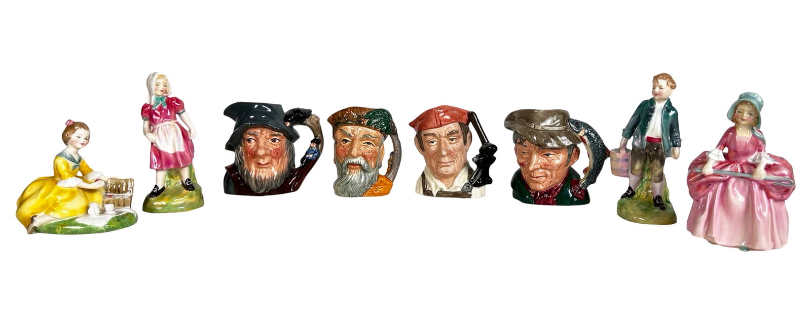 Royal Doulton Porcelain Figurines & Toby Jugs (1 of 5)